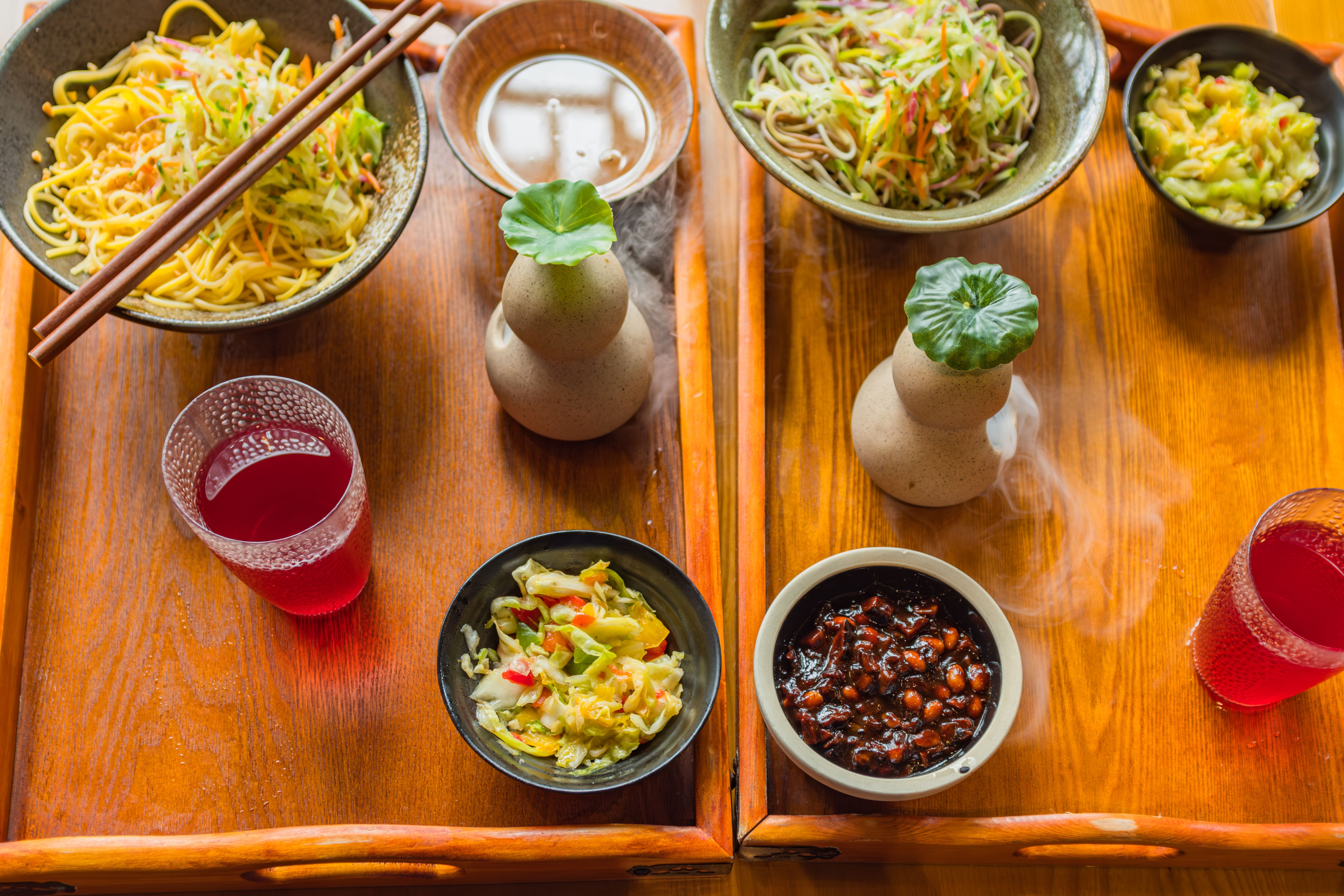 Symphony of Flavors: A Spread of Asian Cuisine