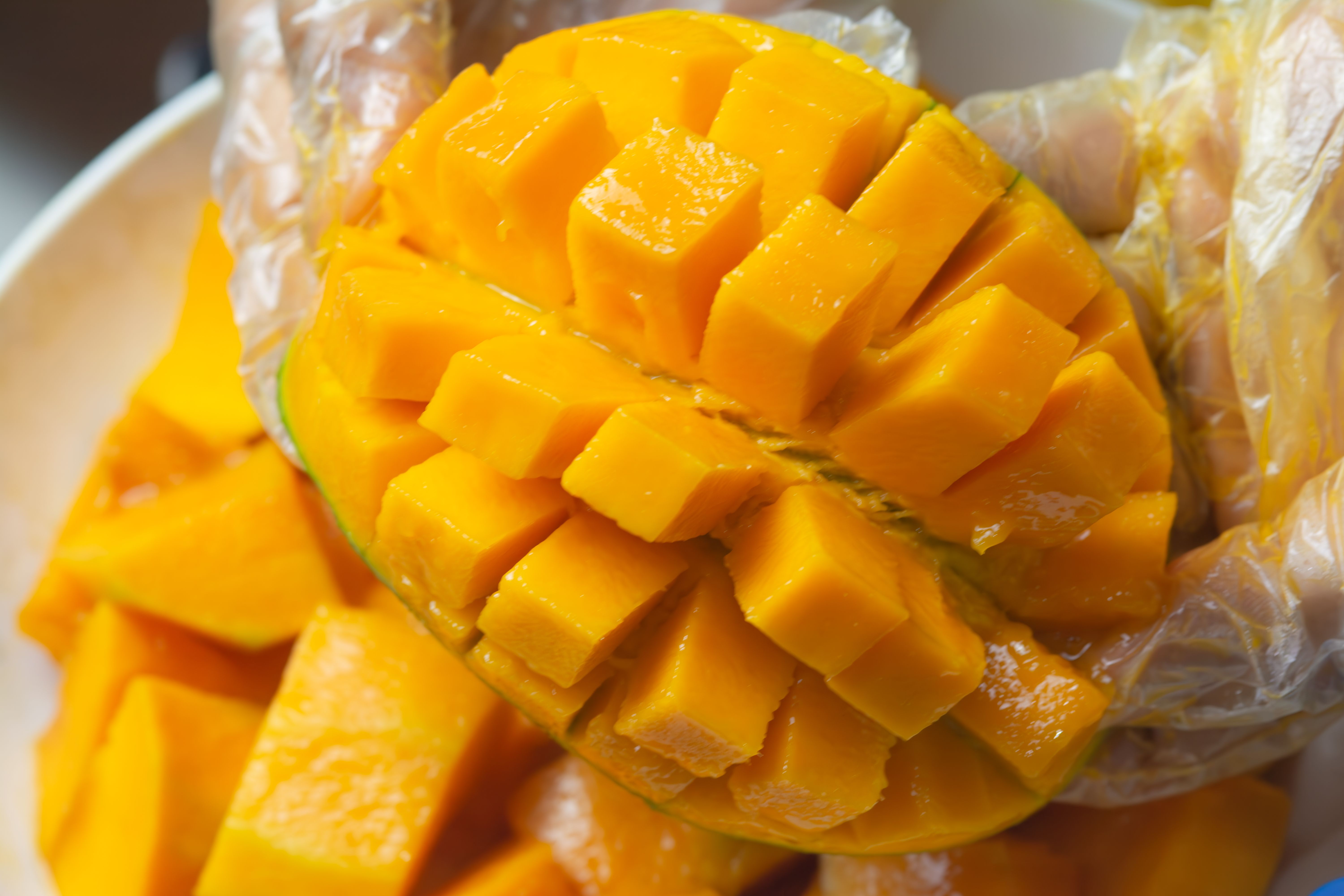 ripe mangoes