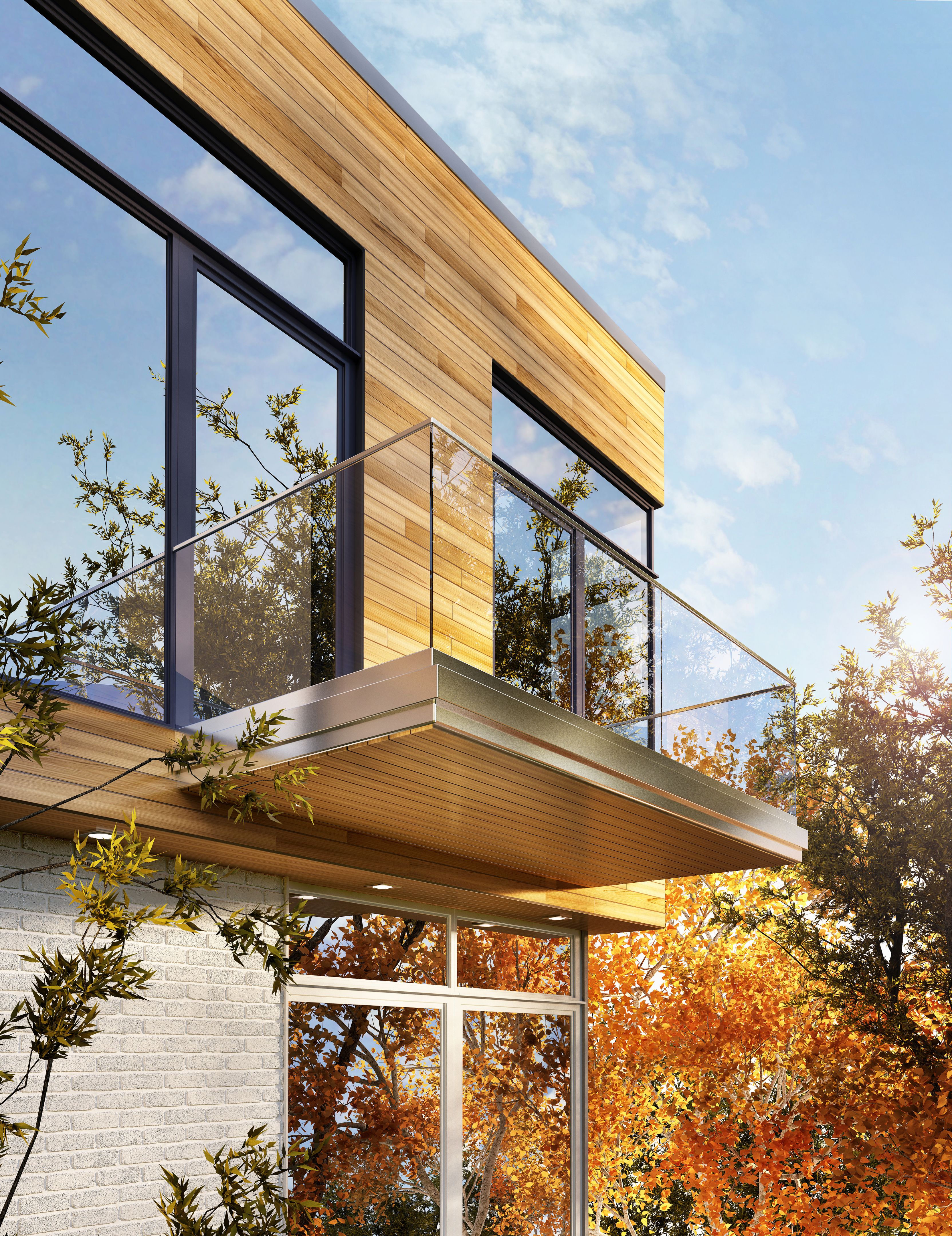 reflective siding
