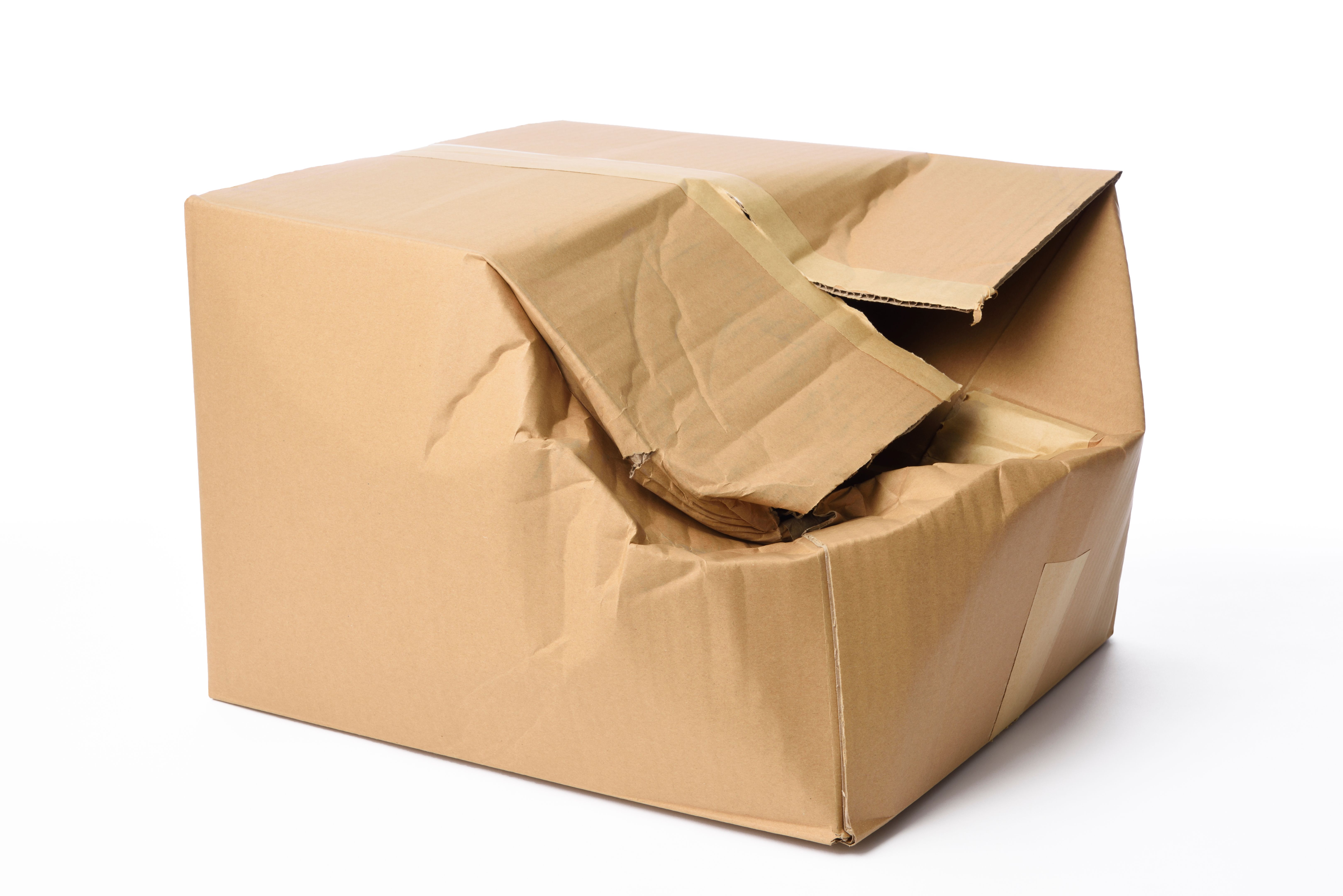 damaged package