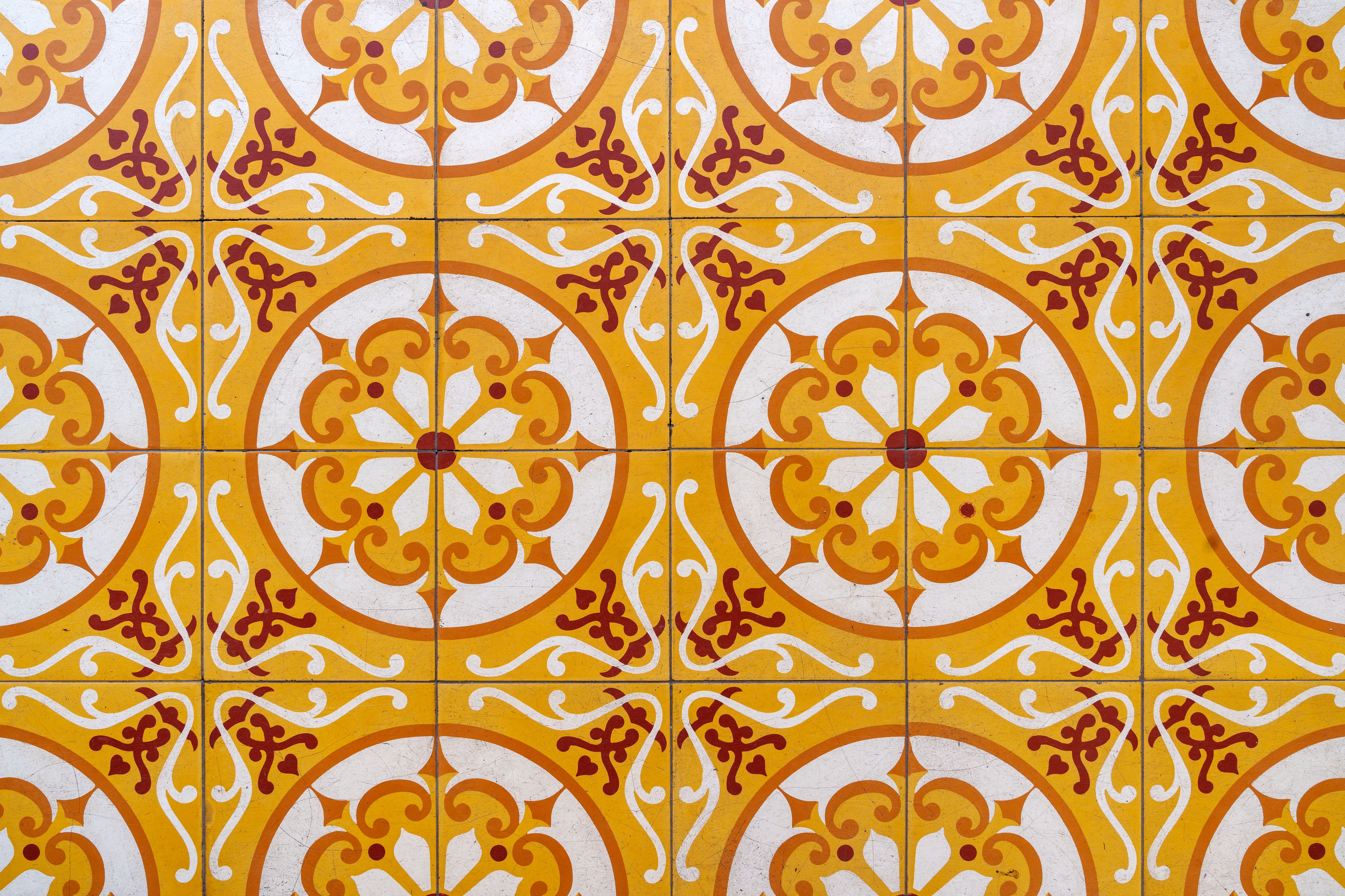 geometric pattern tile