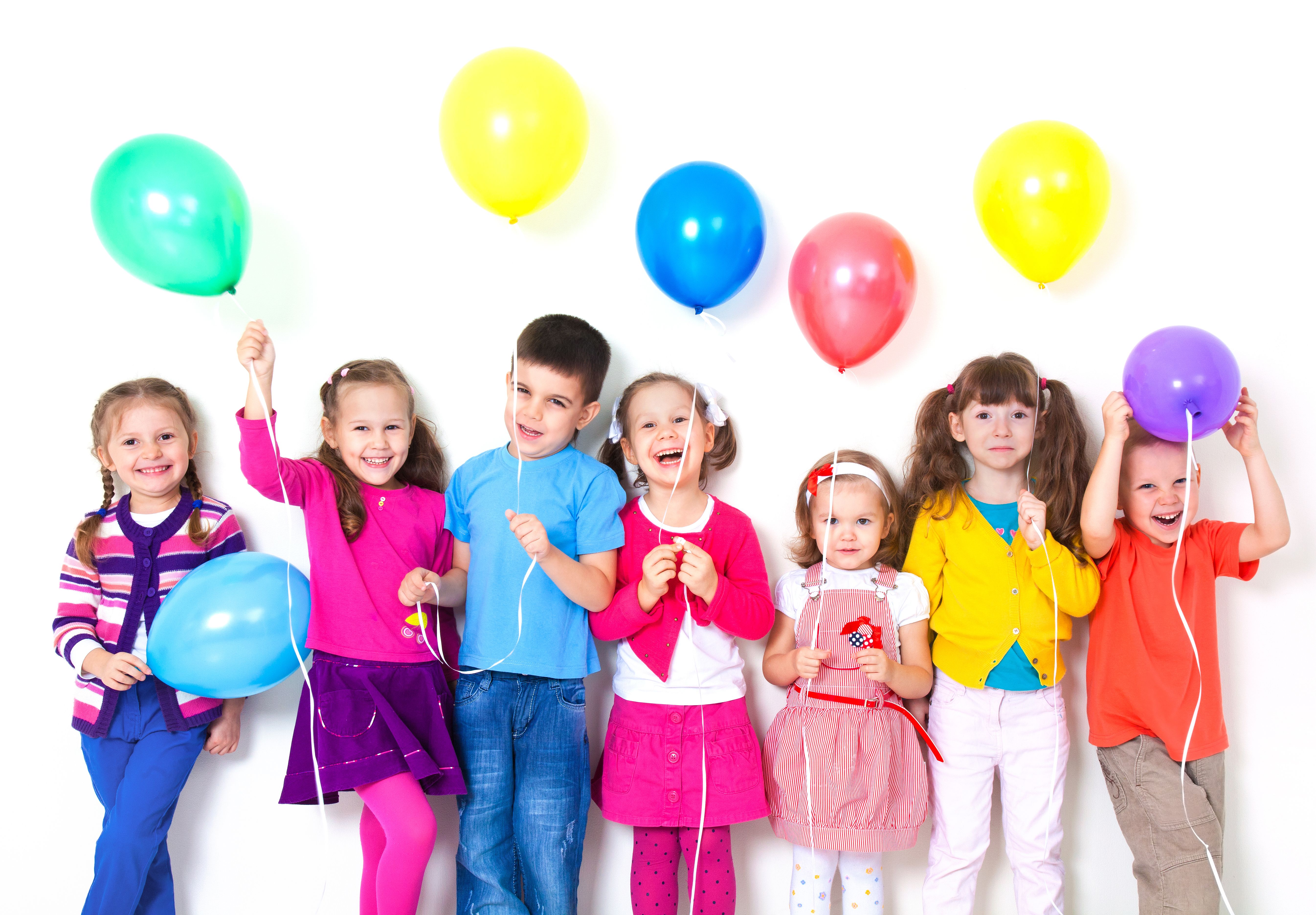 children birthday party balloons
