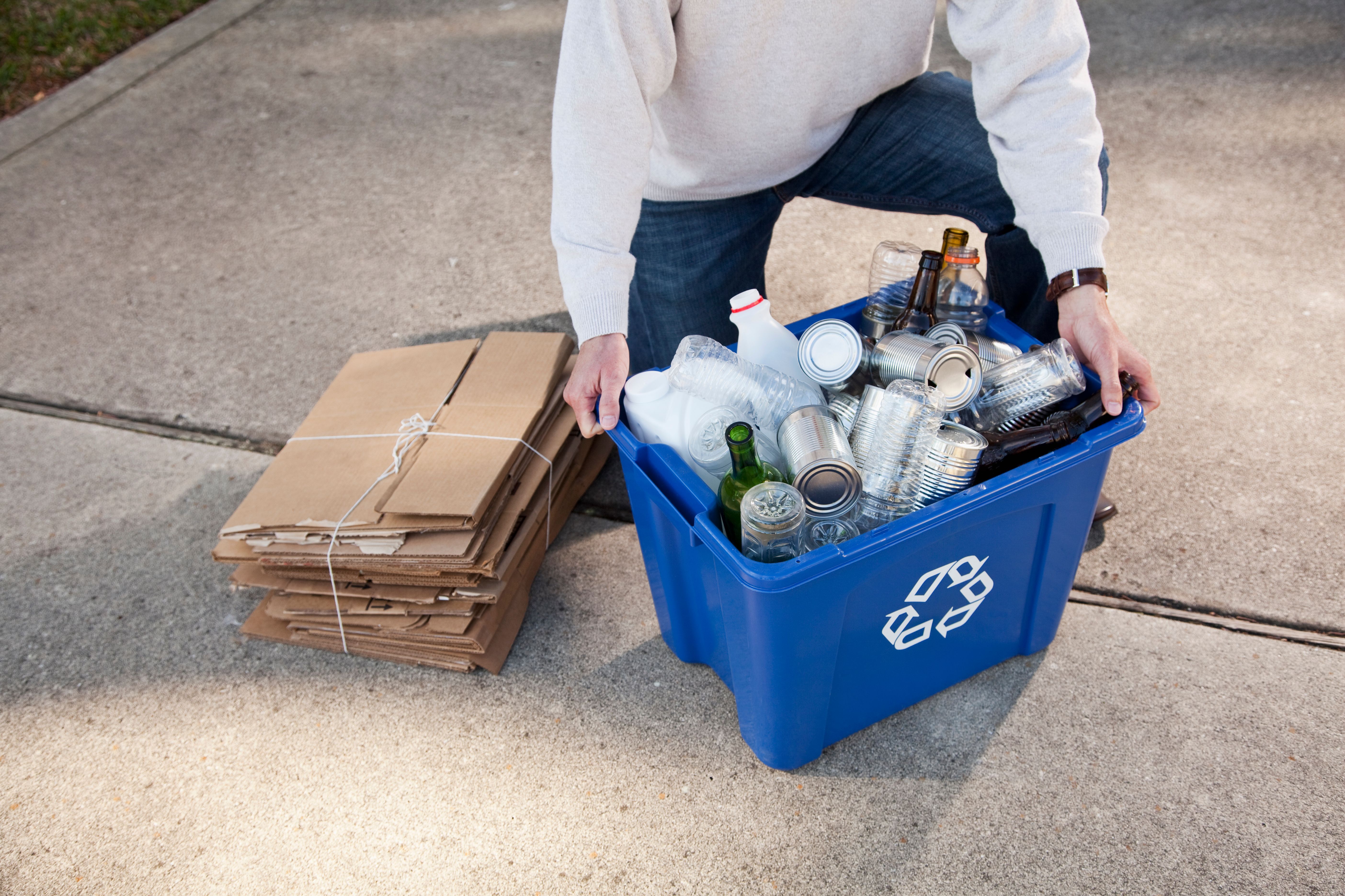 recycling household