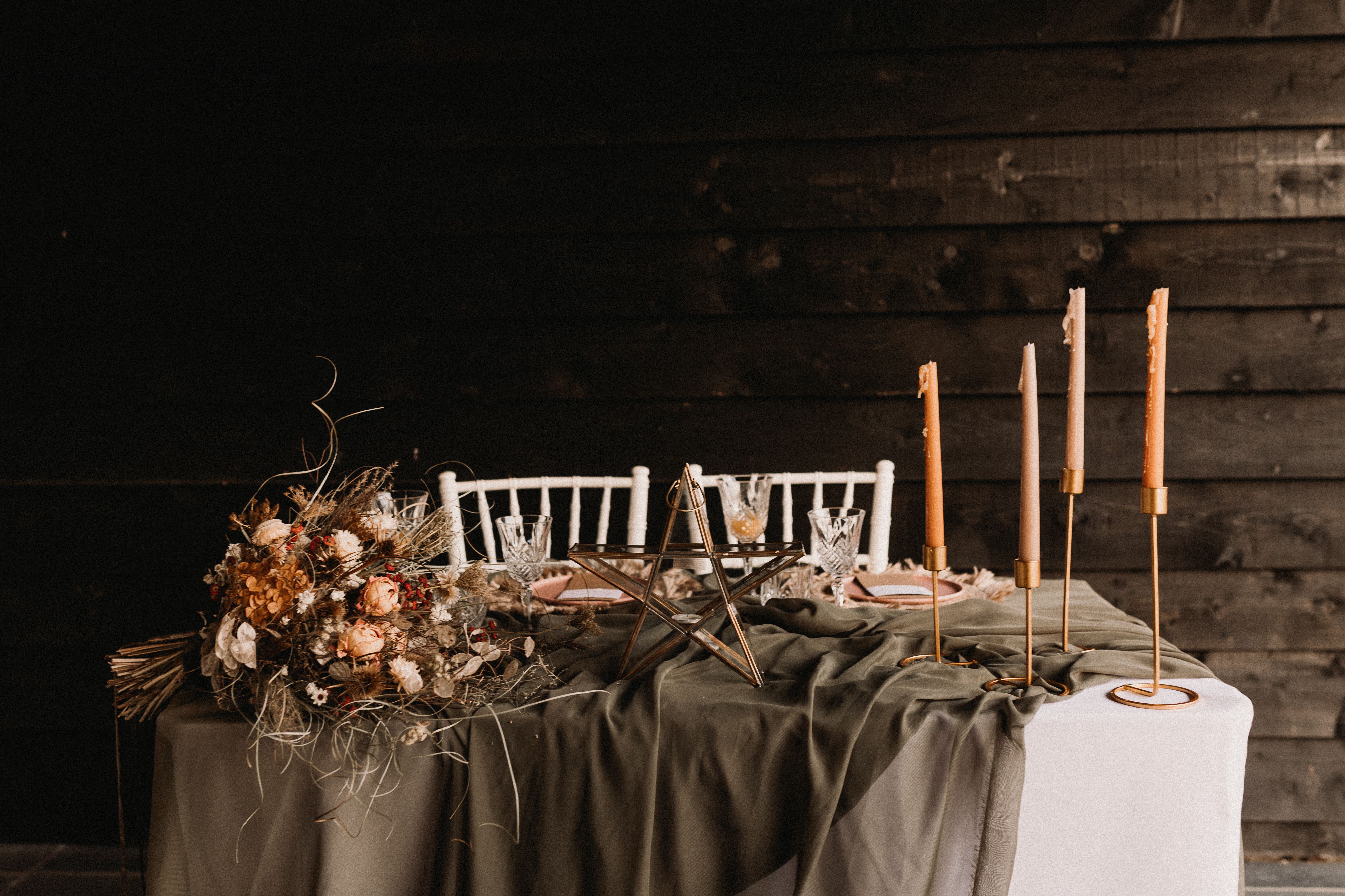 autumn wedding decor