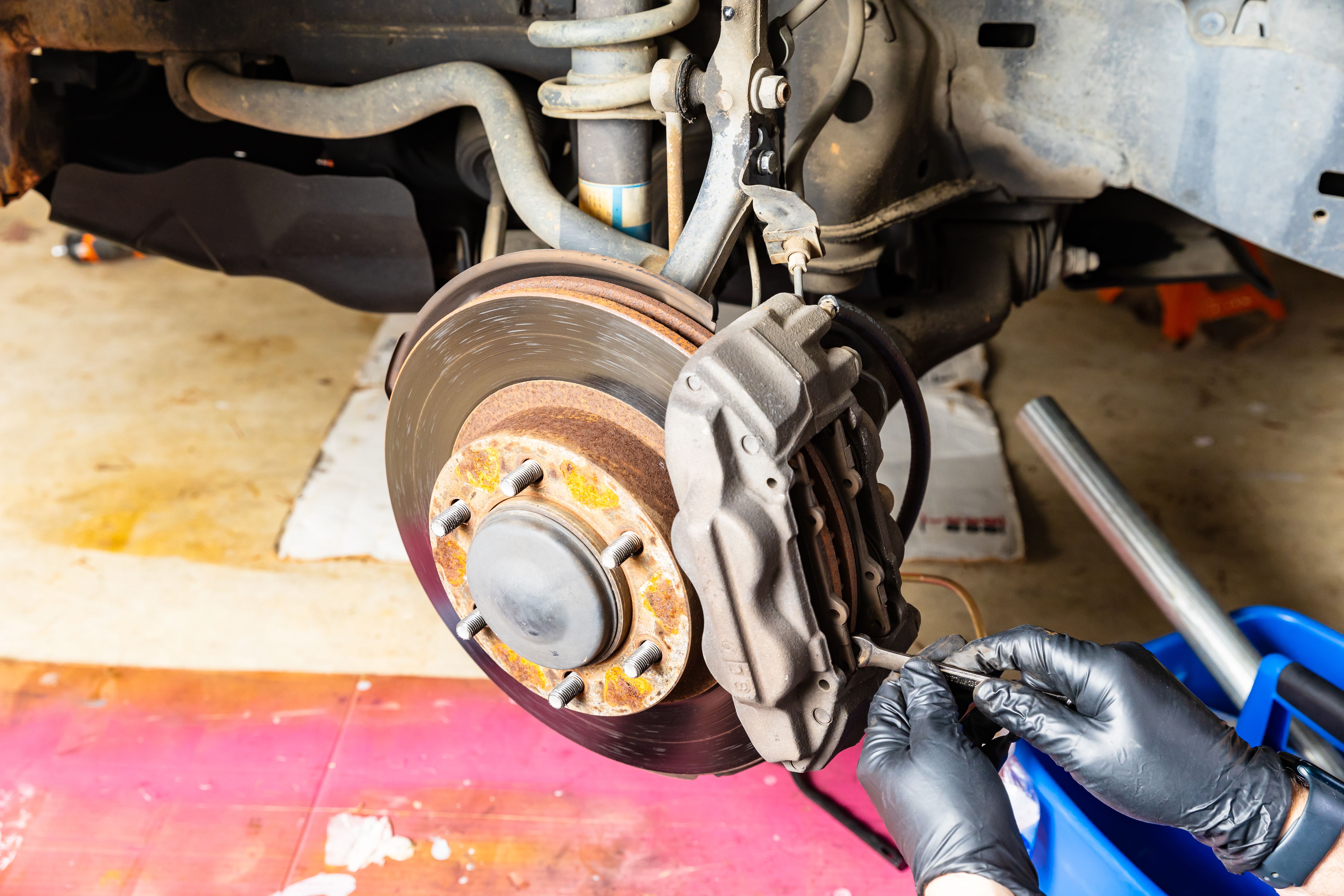 brake pad replacement