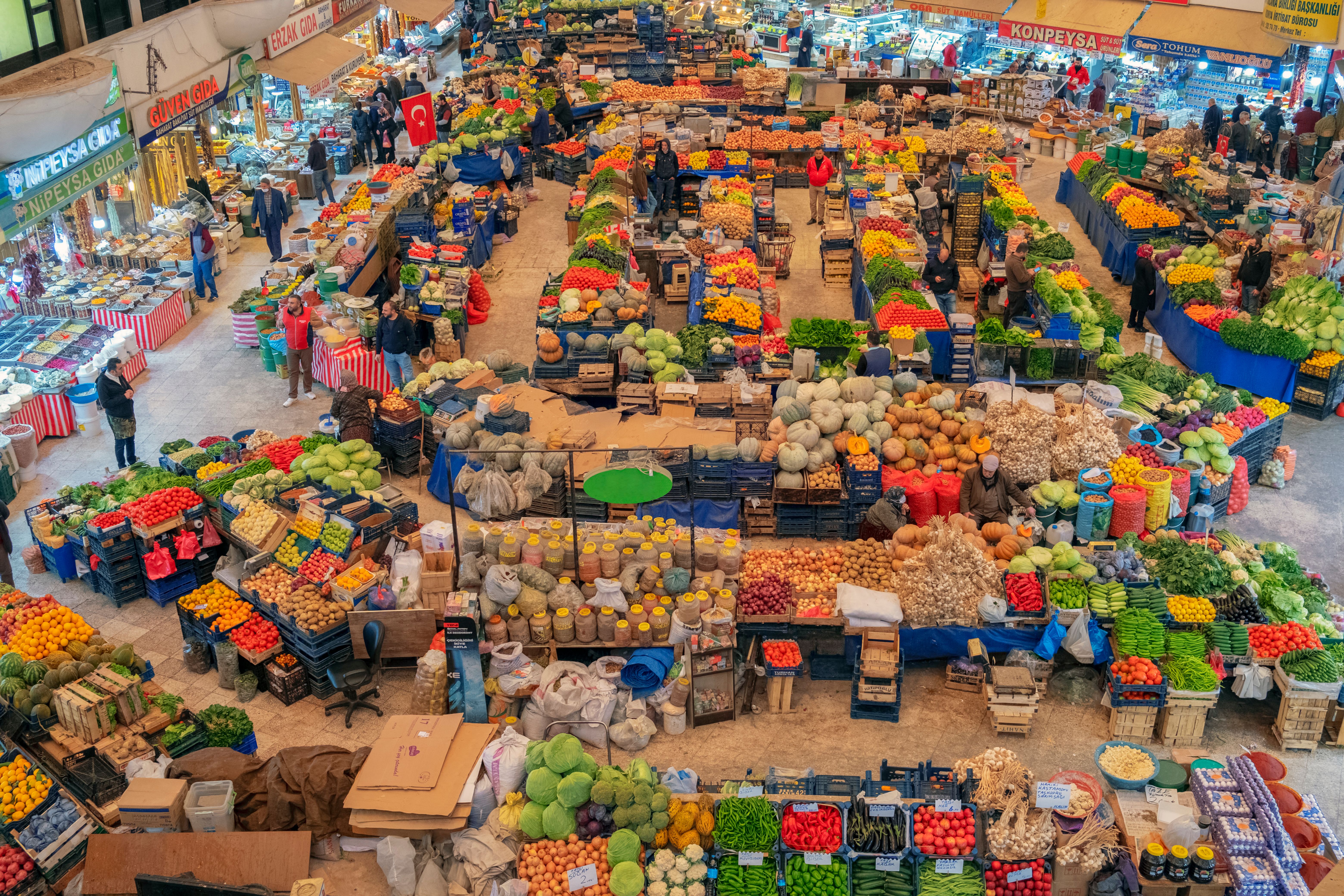 traditional market konya