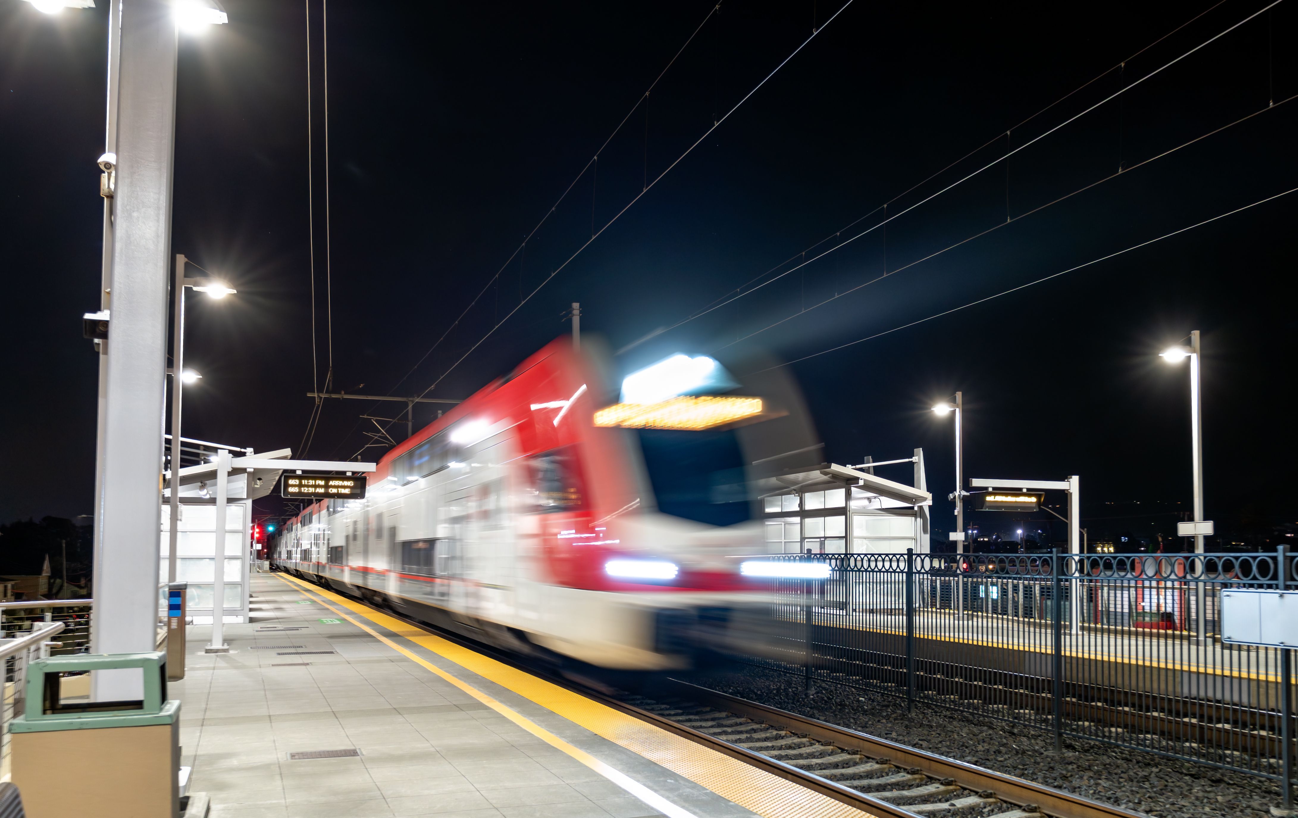 Caltrain Santa Clara