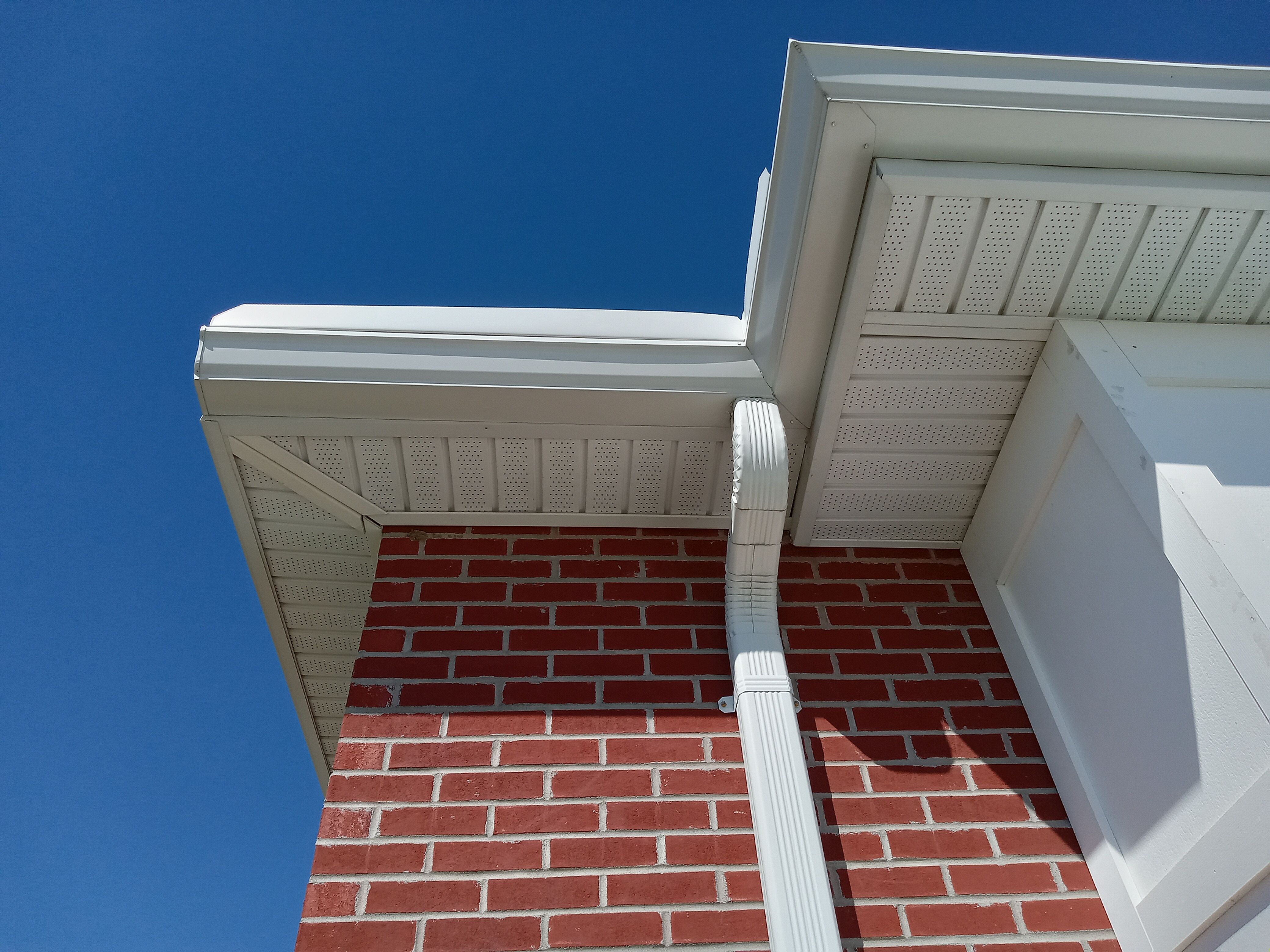 house with gutters