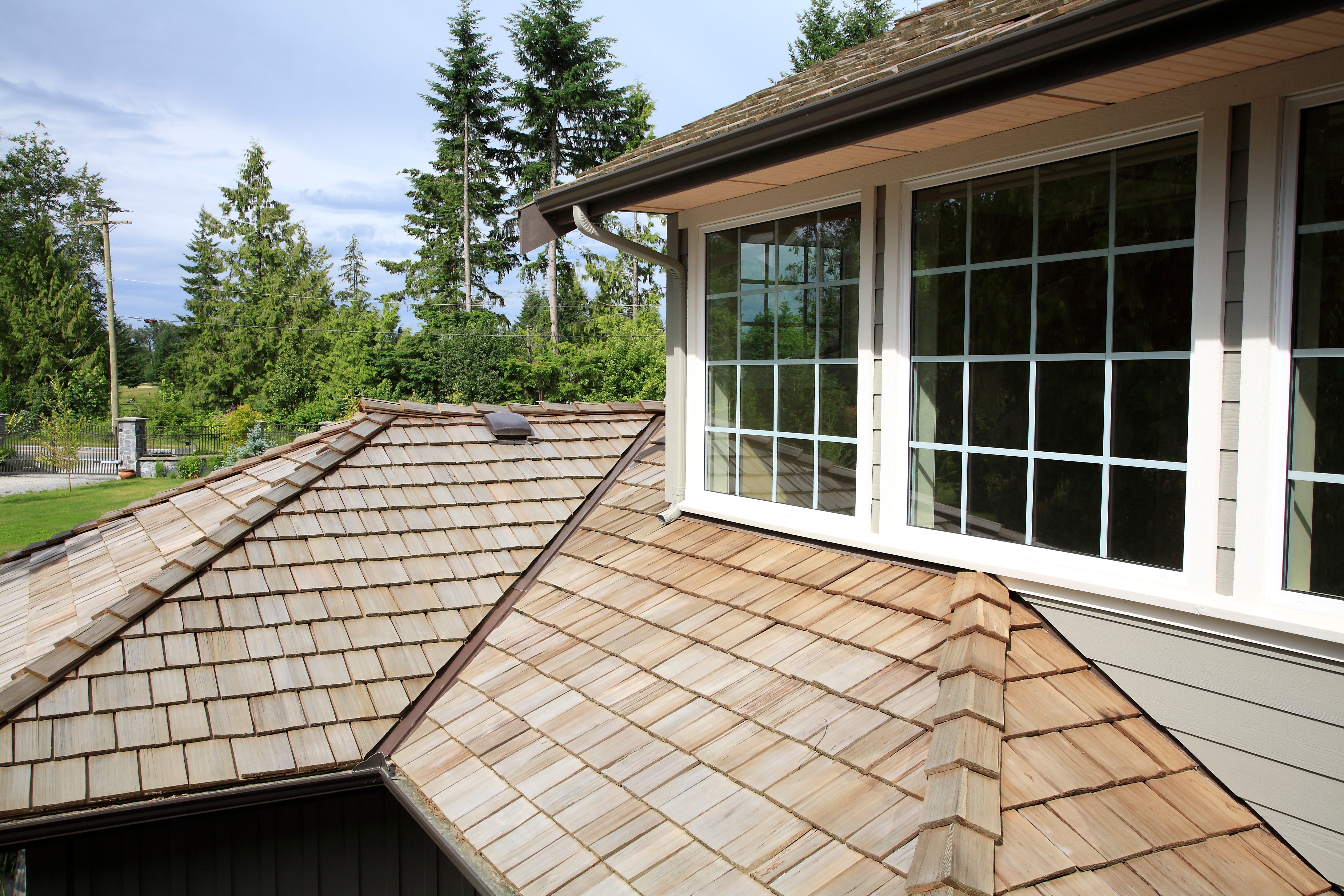 wood shingles