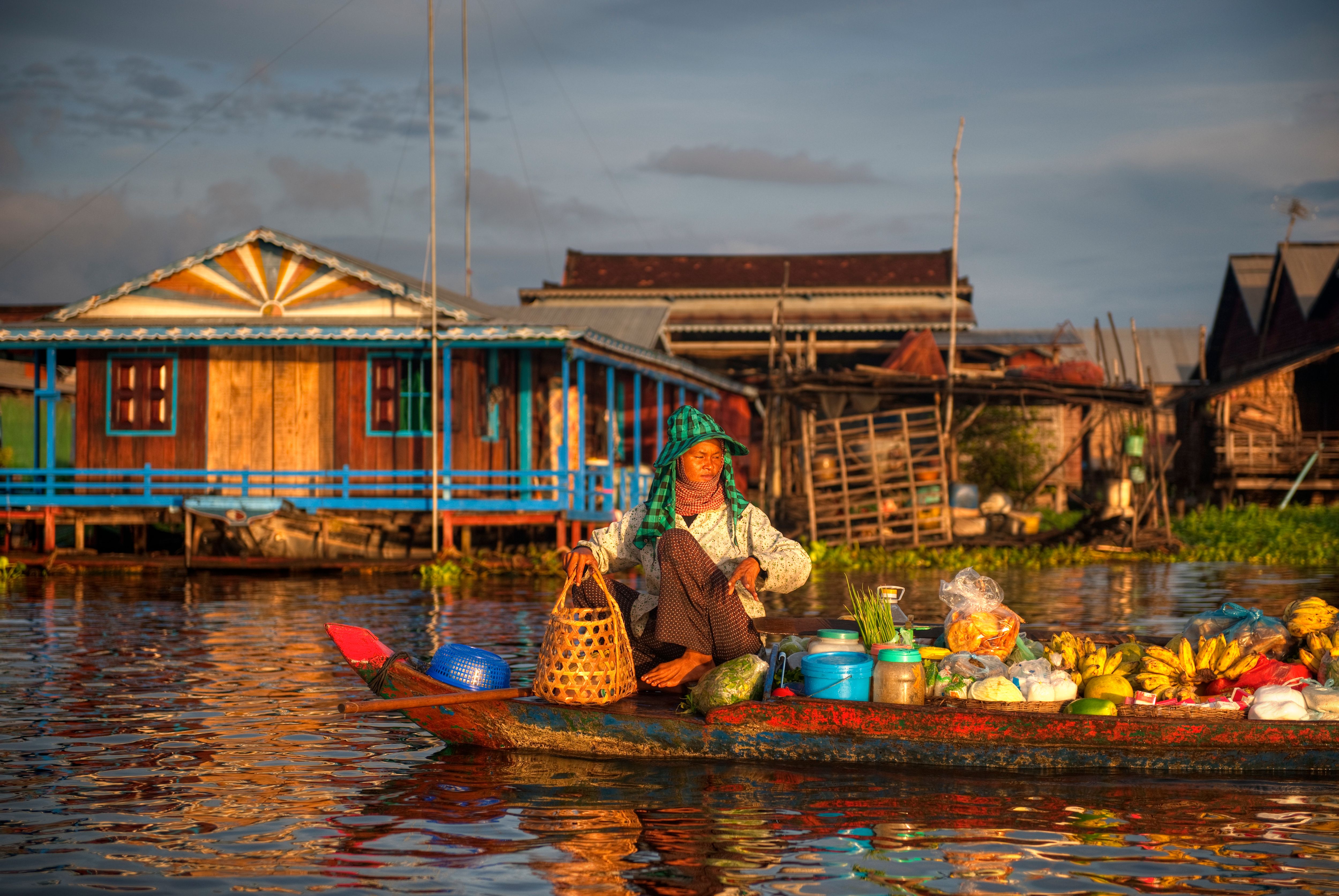 cambodian market
