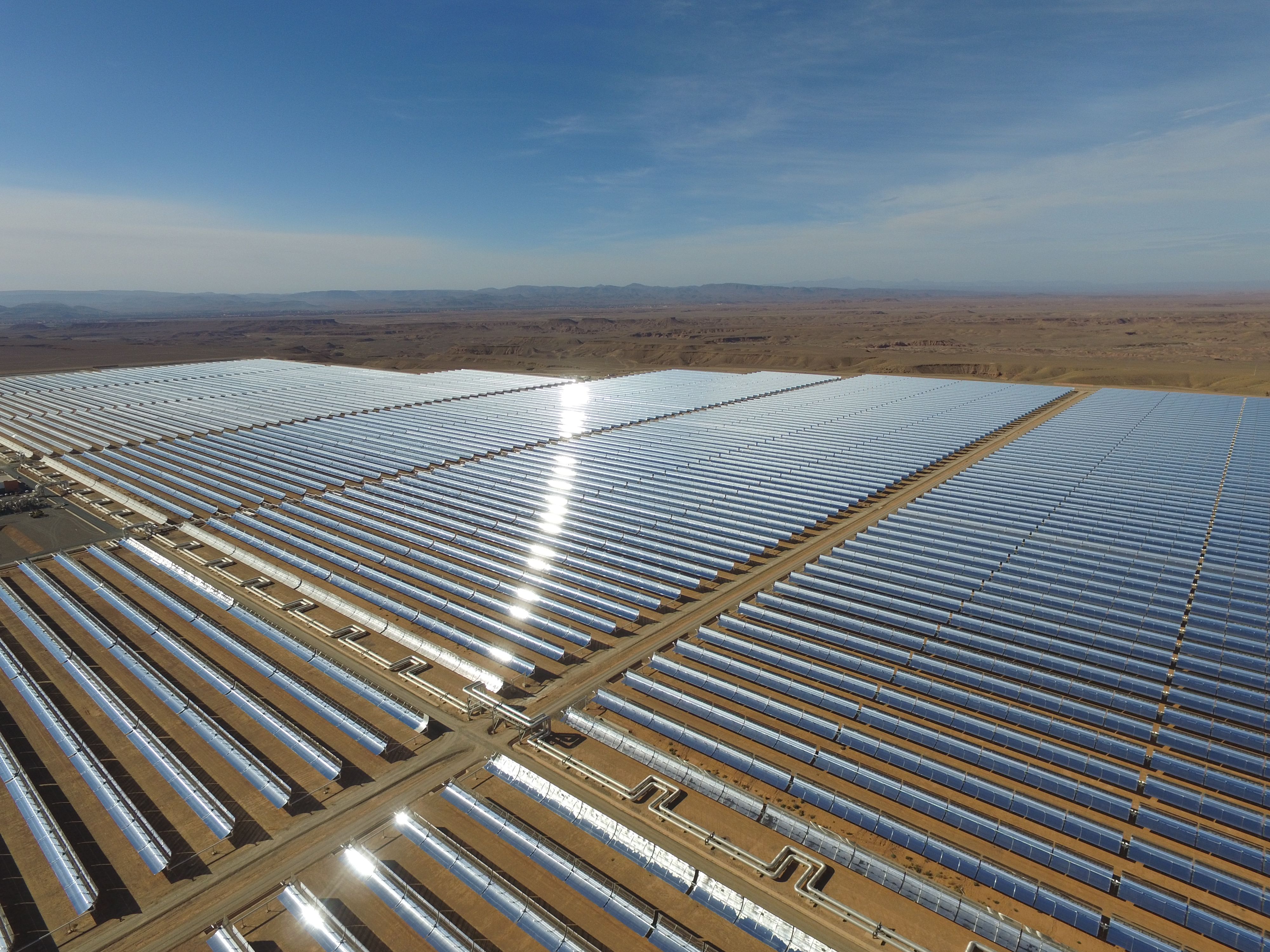 morocco solar energy