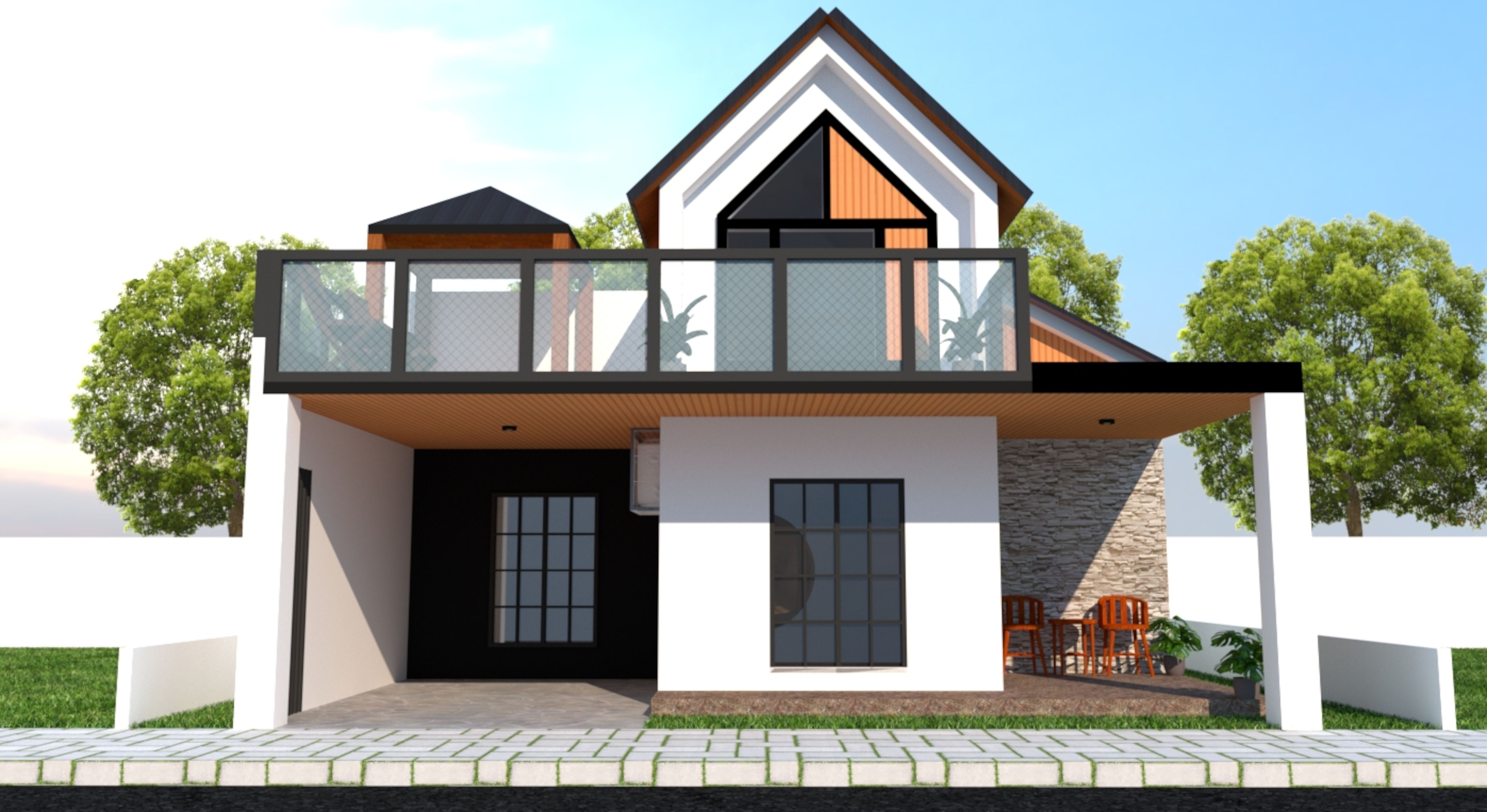 modern philippine home