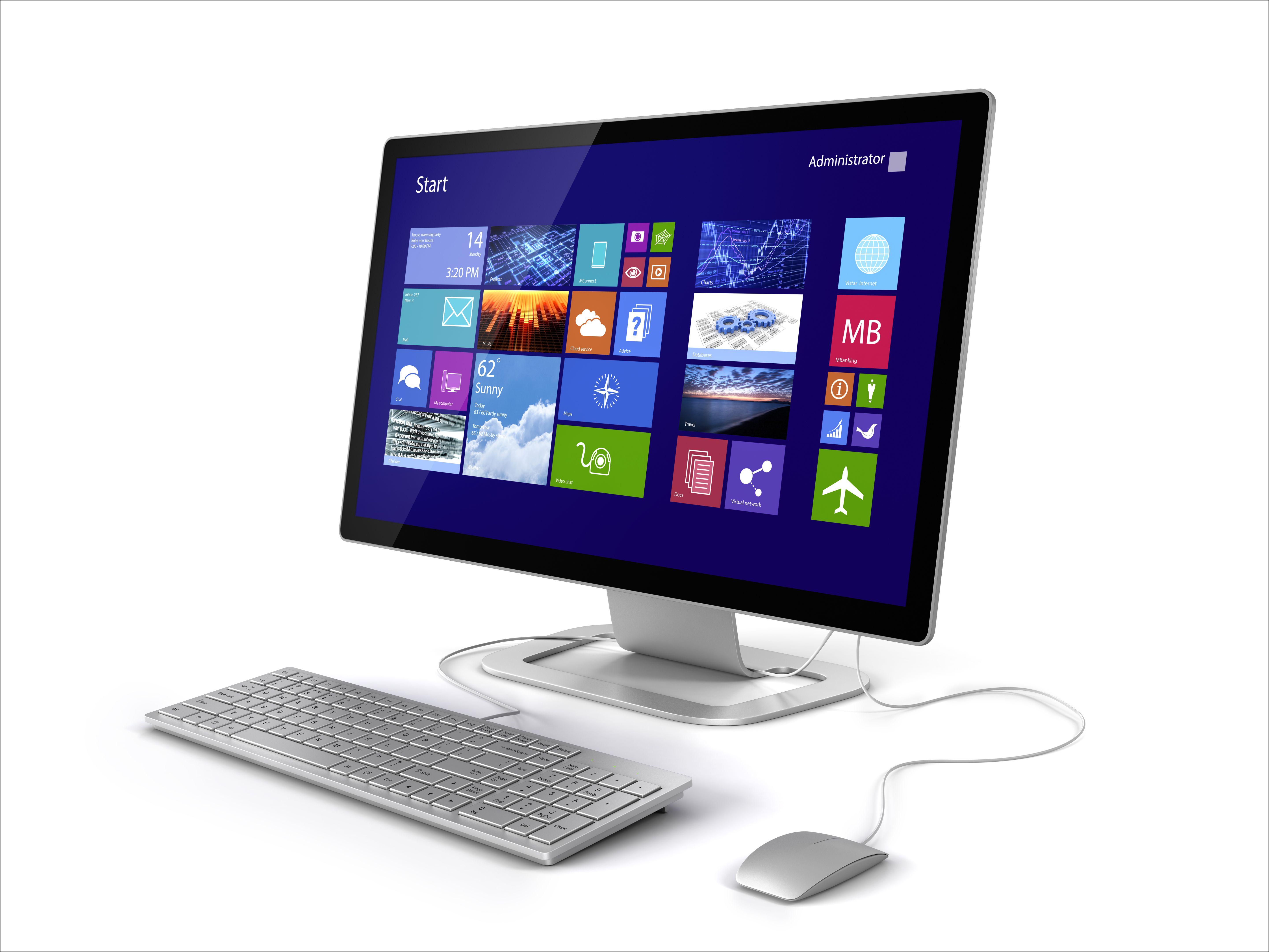 modern all in one PC