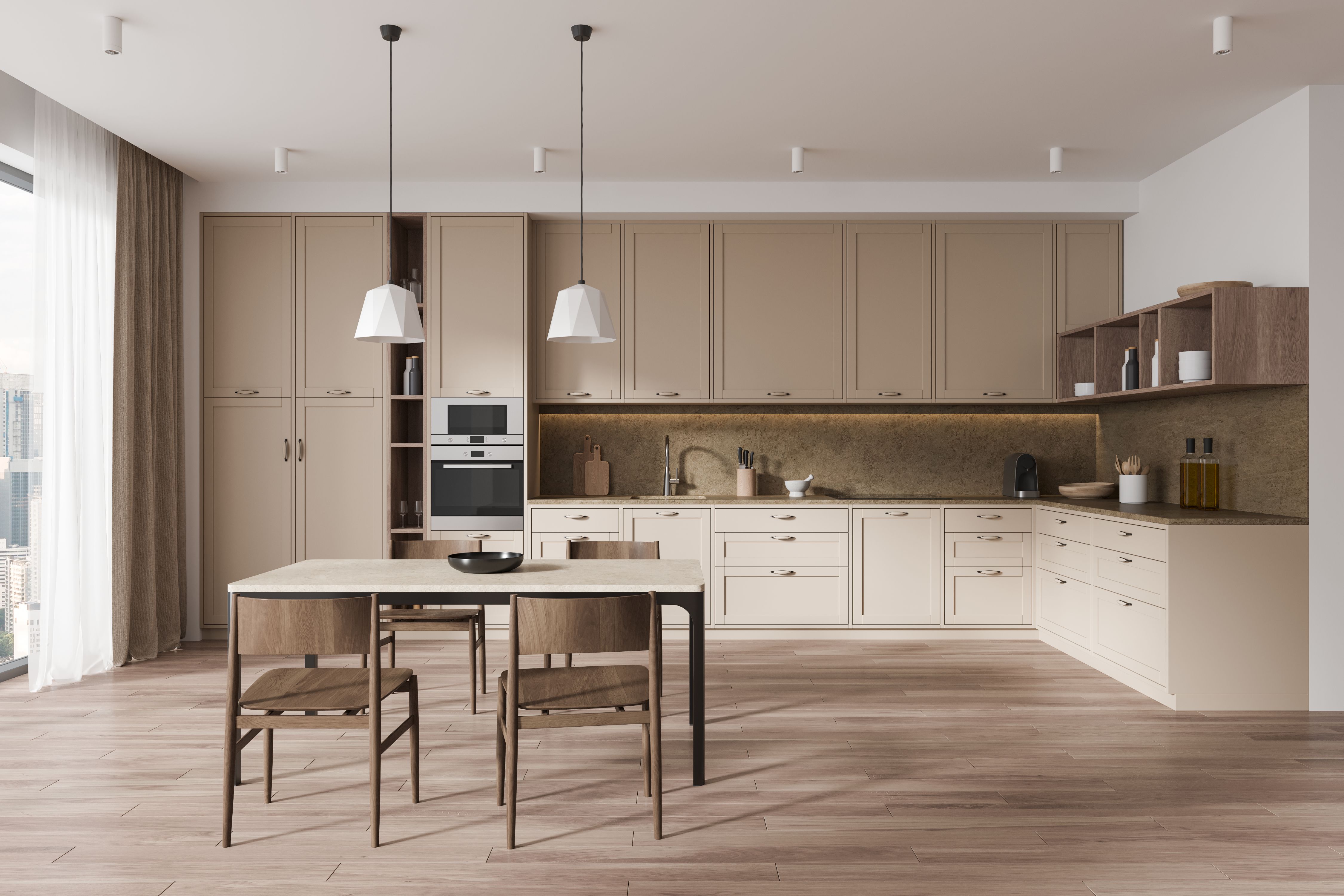 neutral kitchen colors