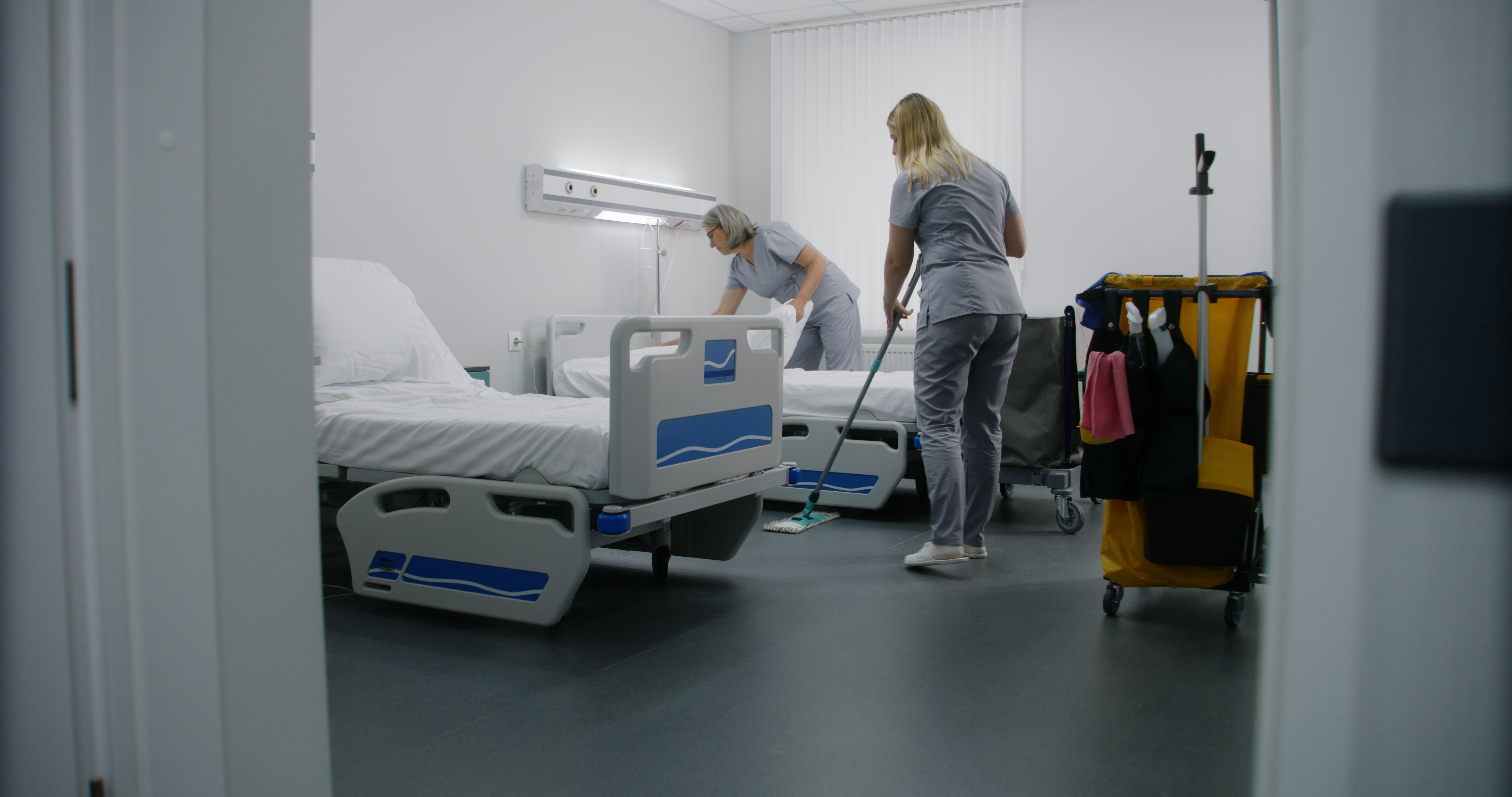 hospital cleaning