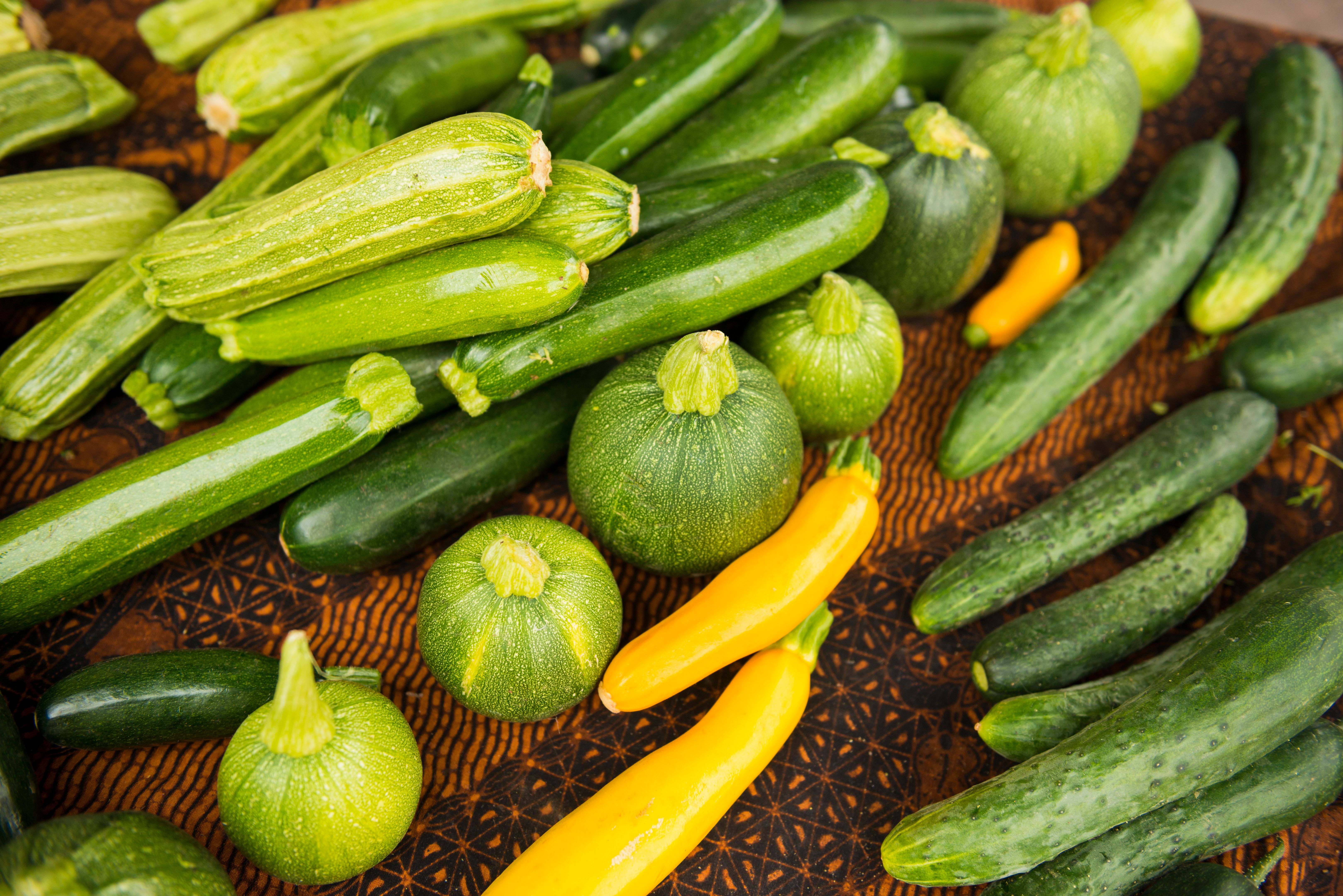 Fresh produce at farmer's market