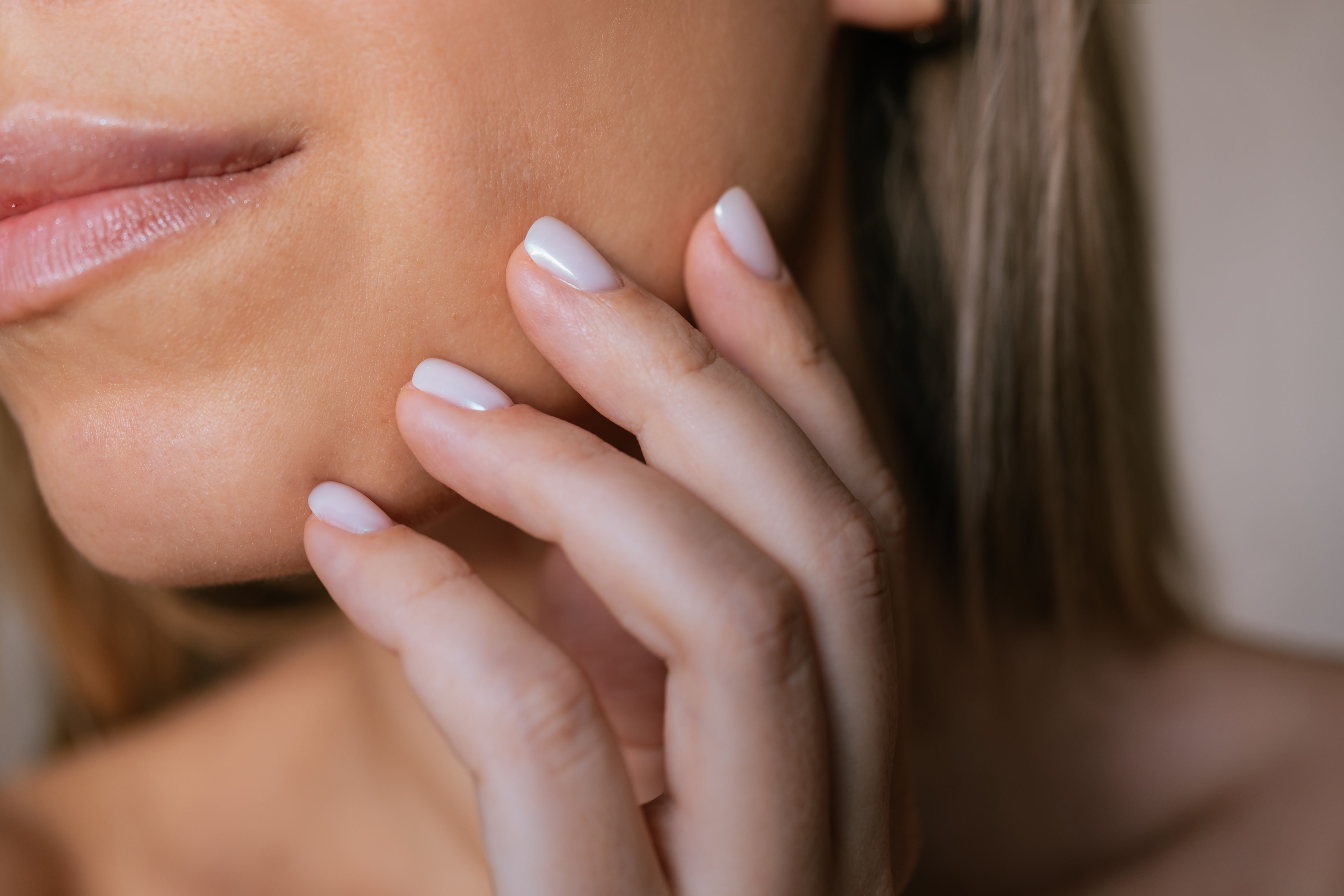 healthy nails closeup