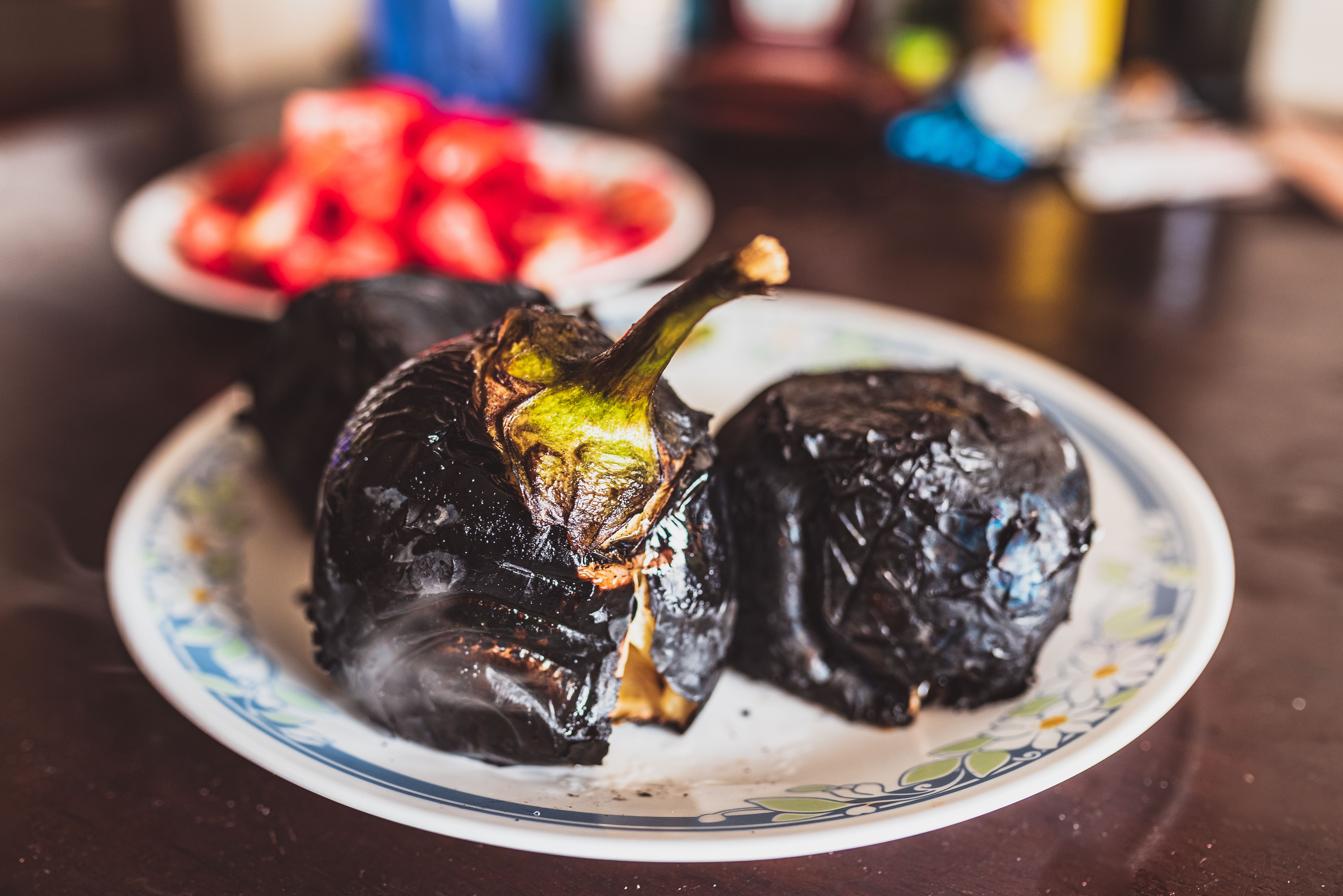 smoked eggplant