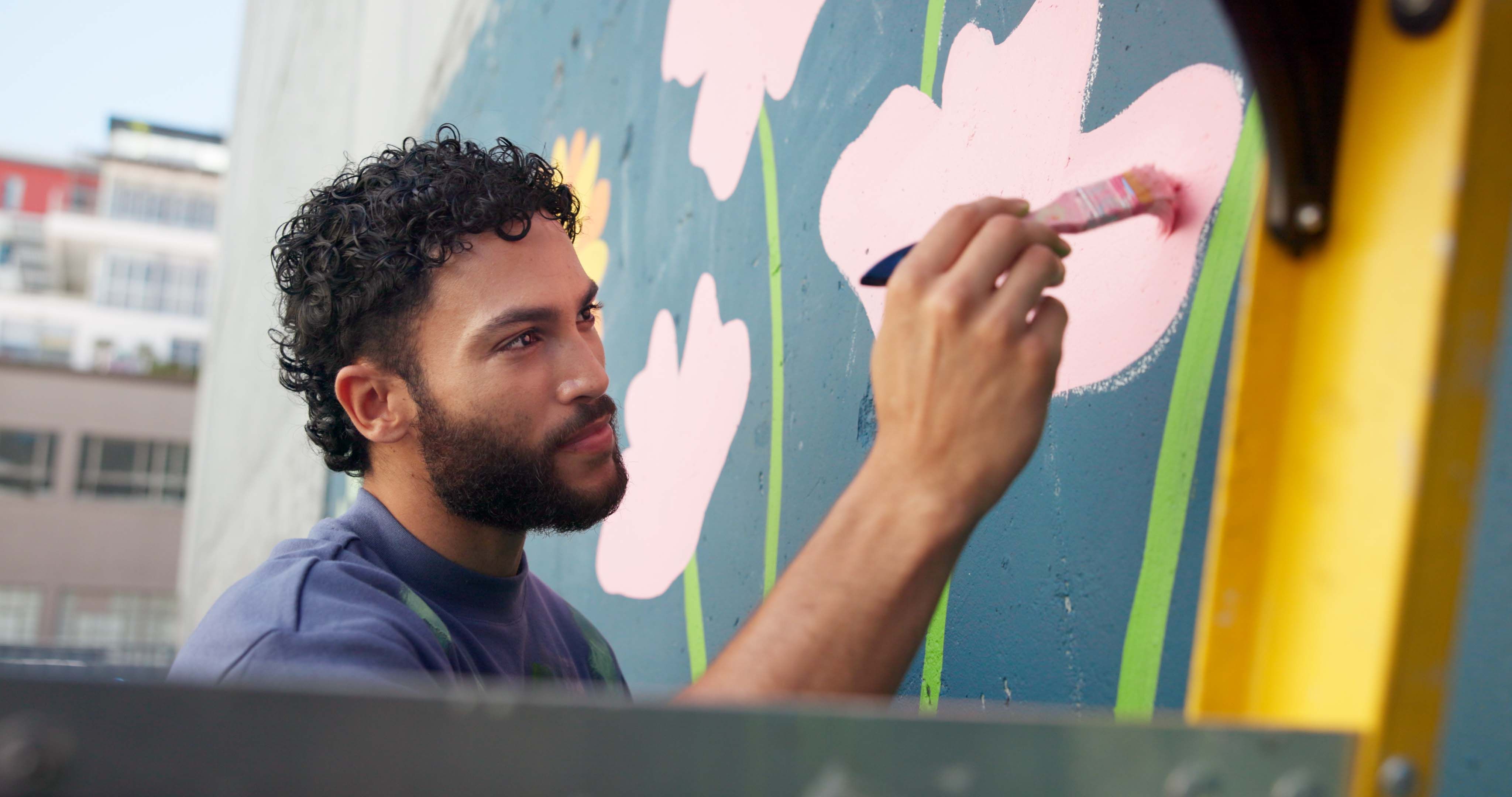 local artist painting