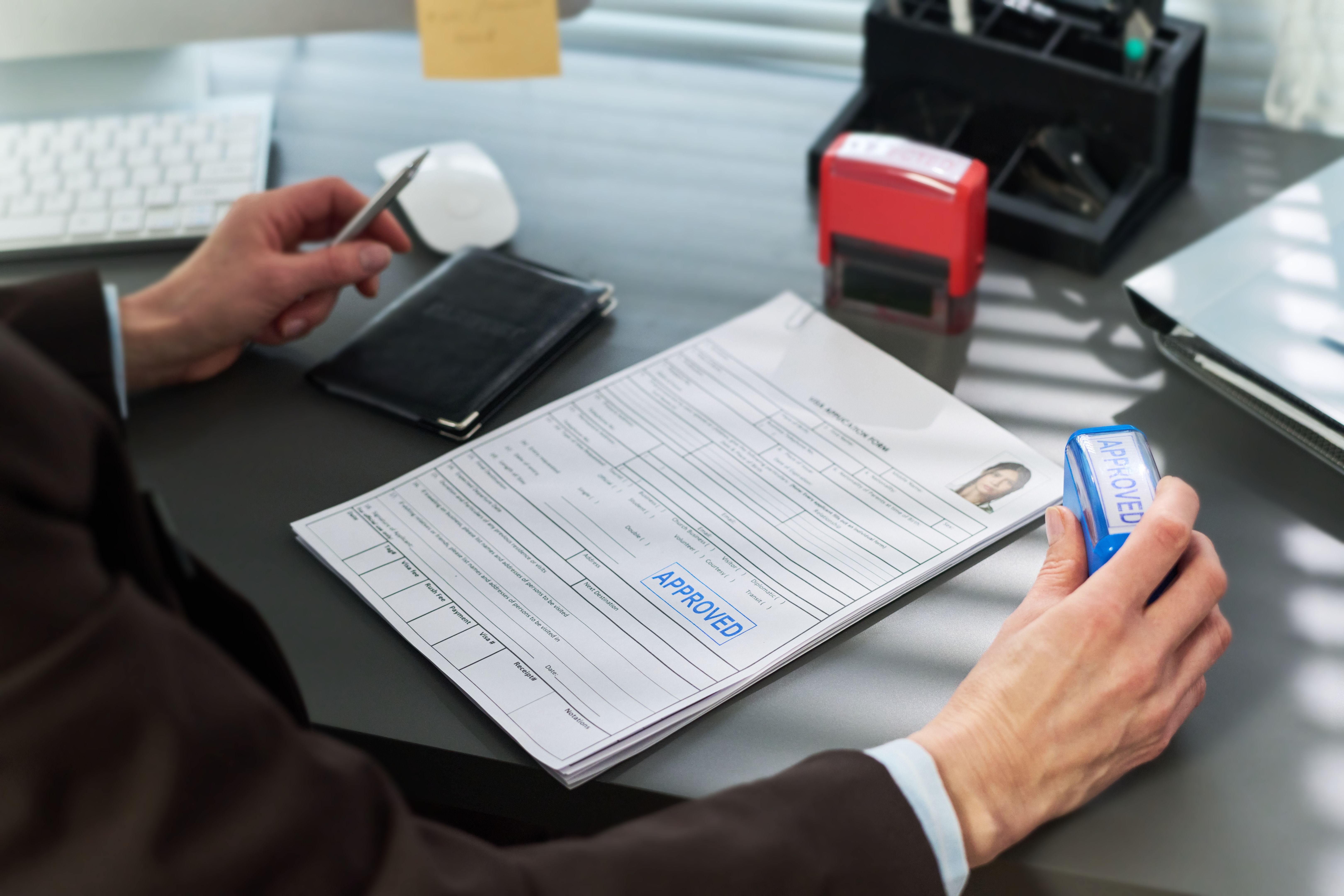 work permit application