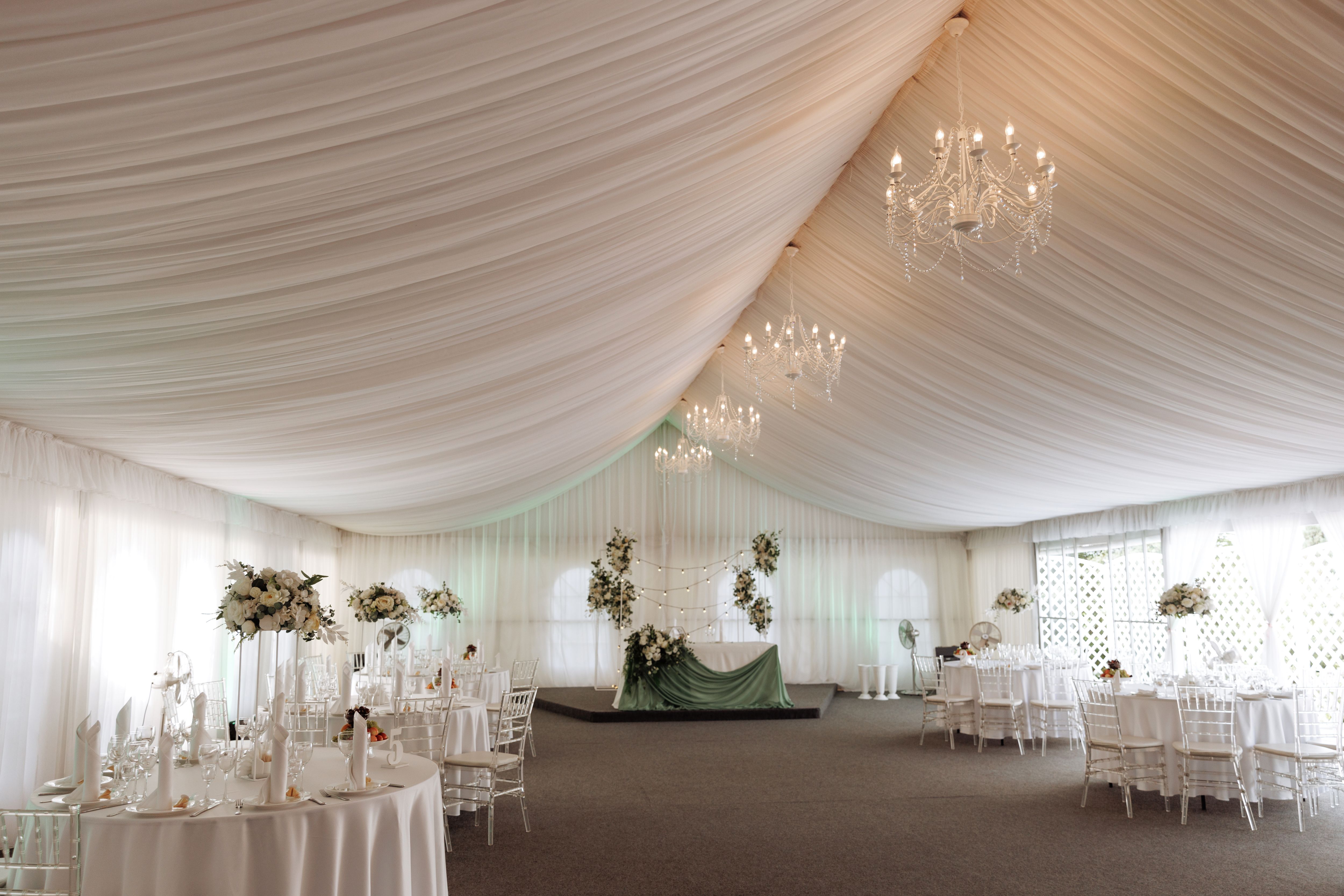 marquee tent wedding