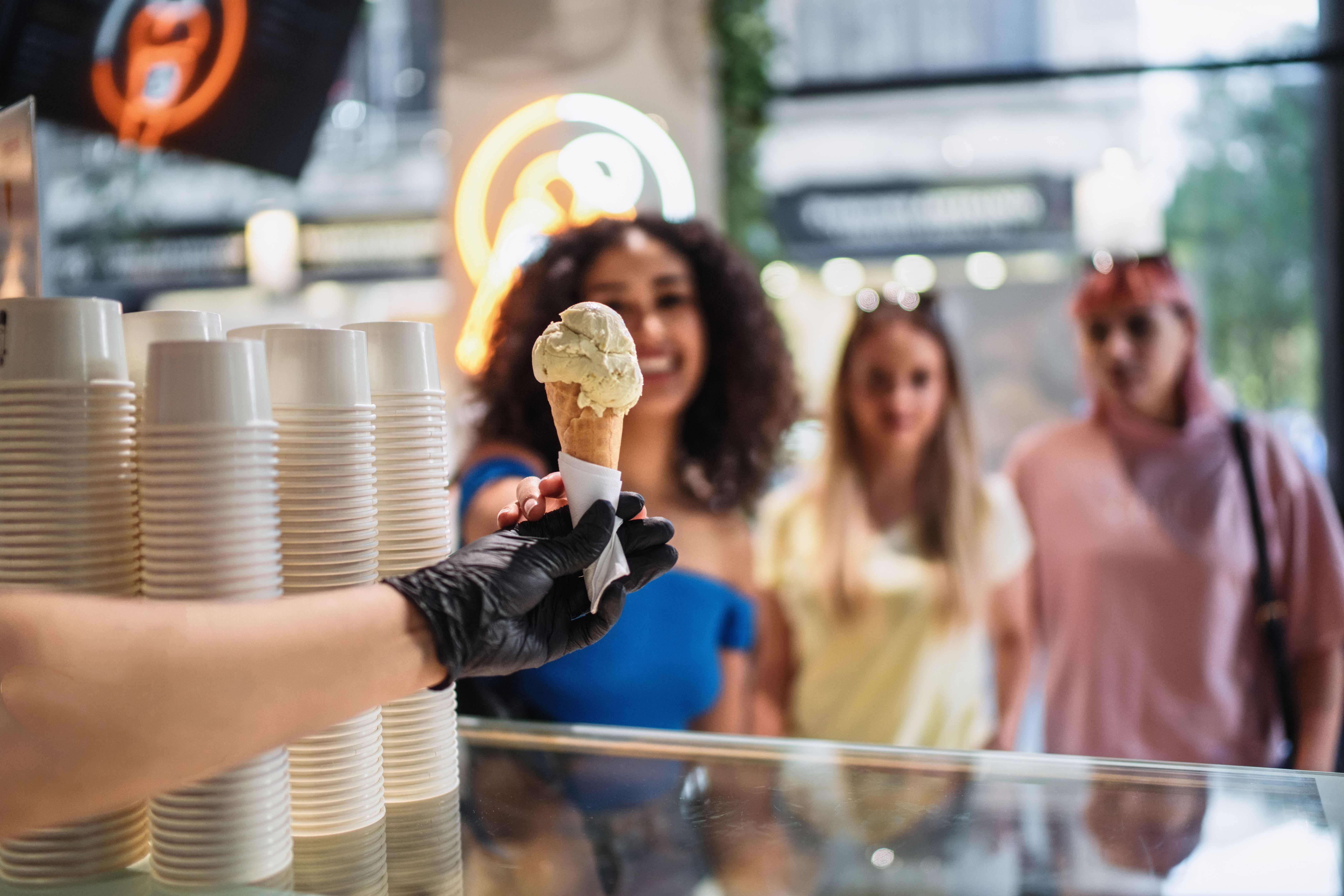 commercial ice cream