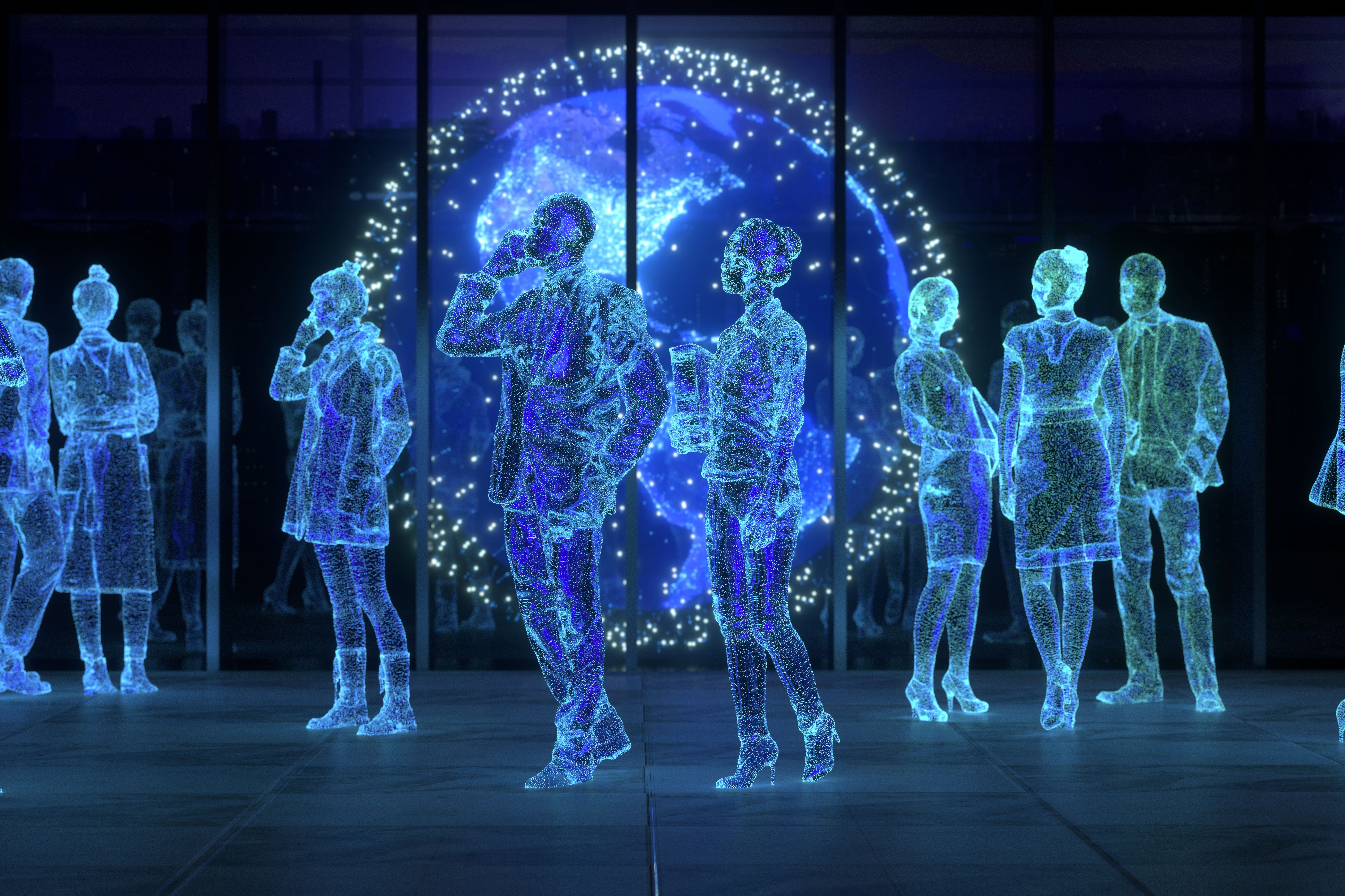 interactive party display