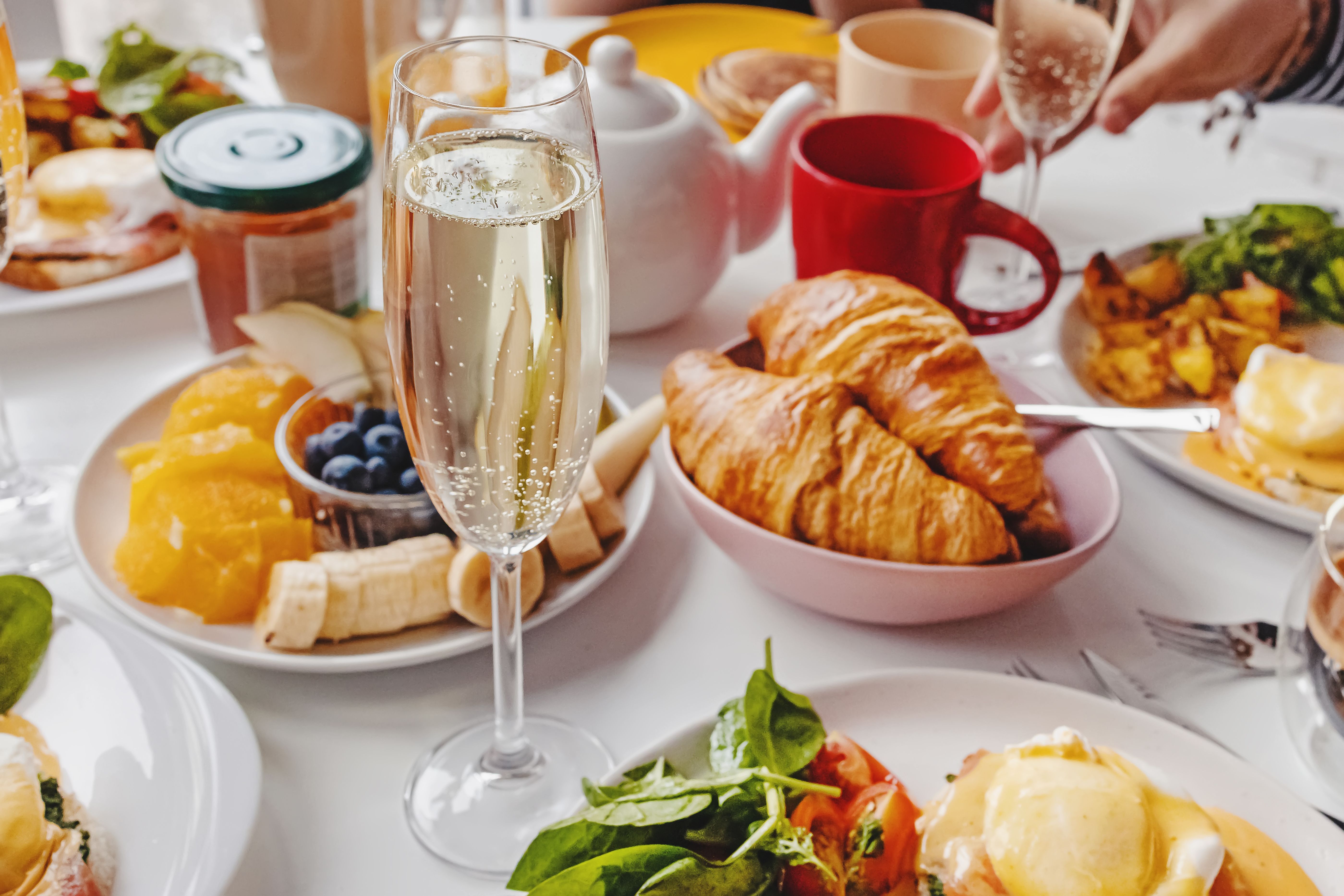 brunch table