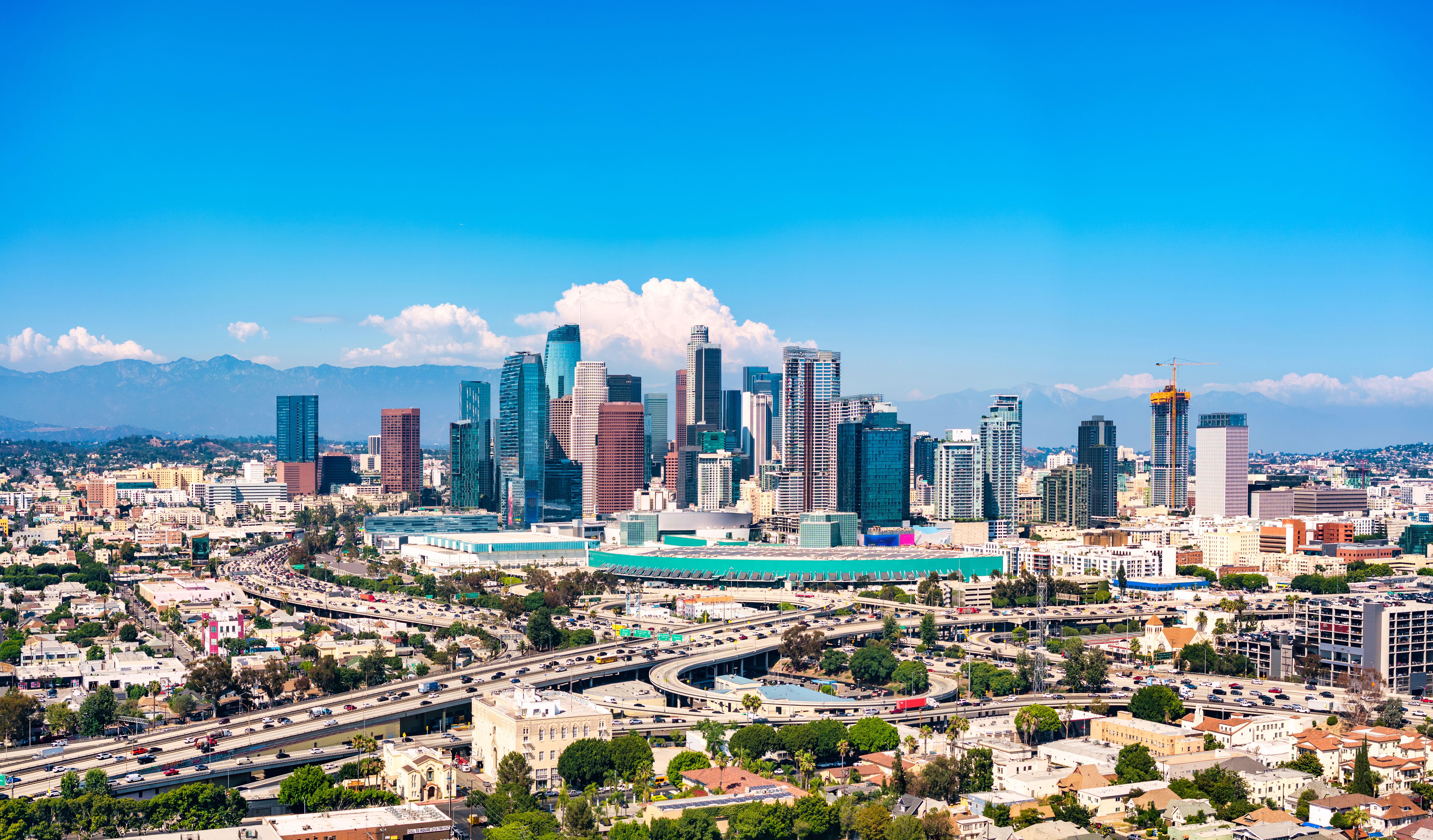 los angeles skyline