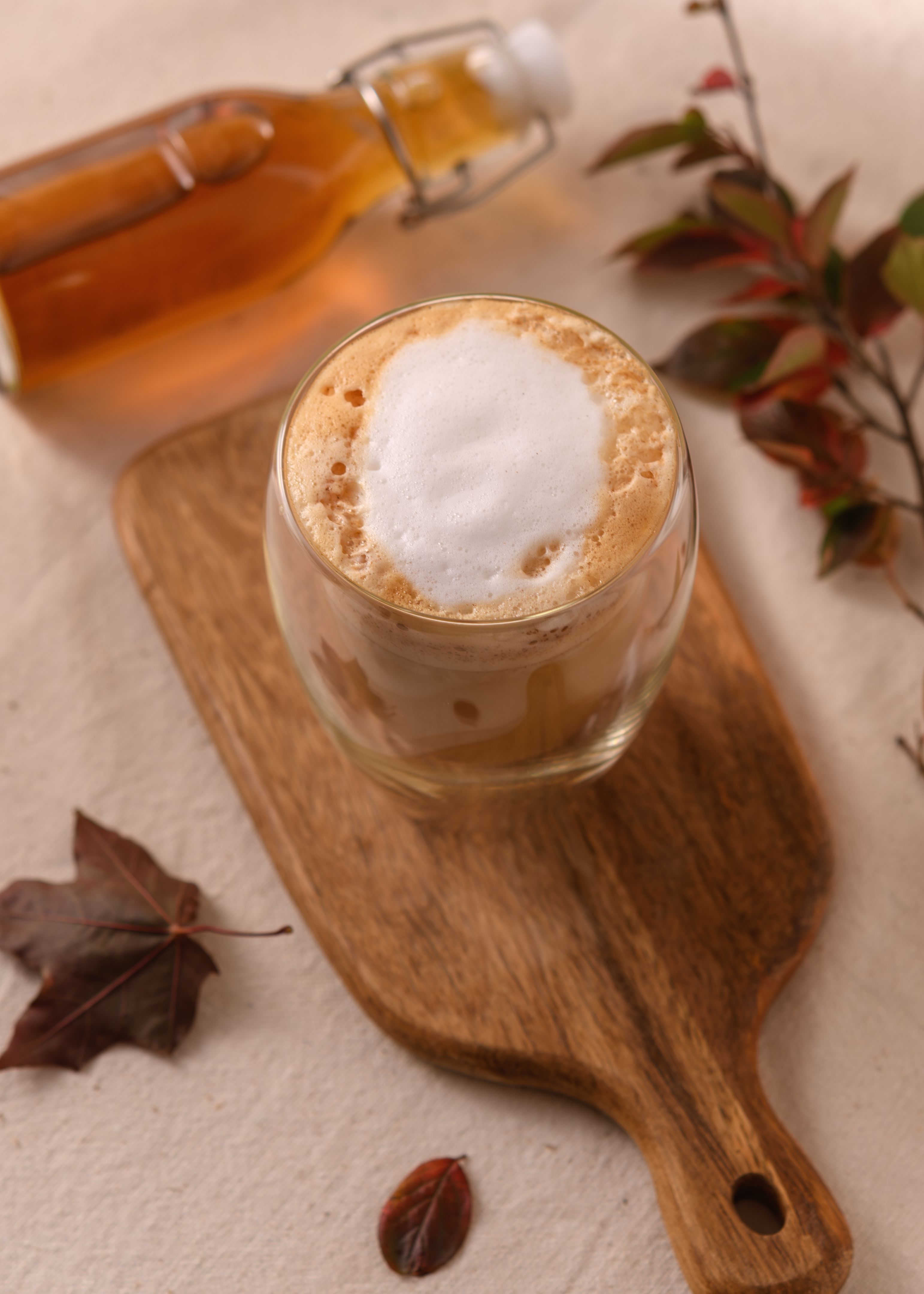 maple pecan latte