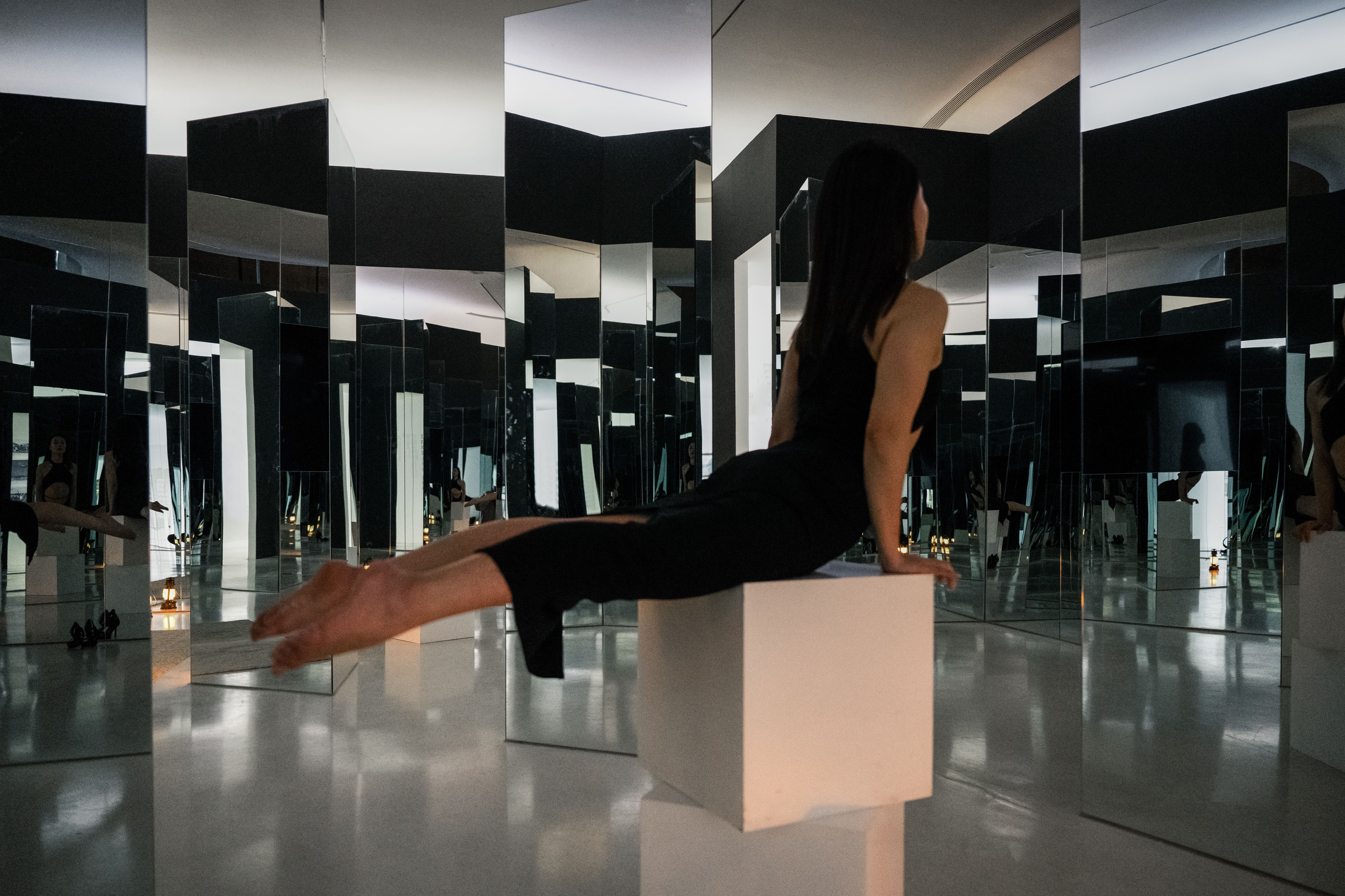 mirror installation yoga