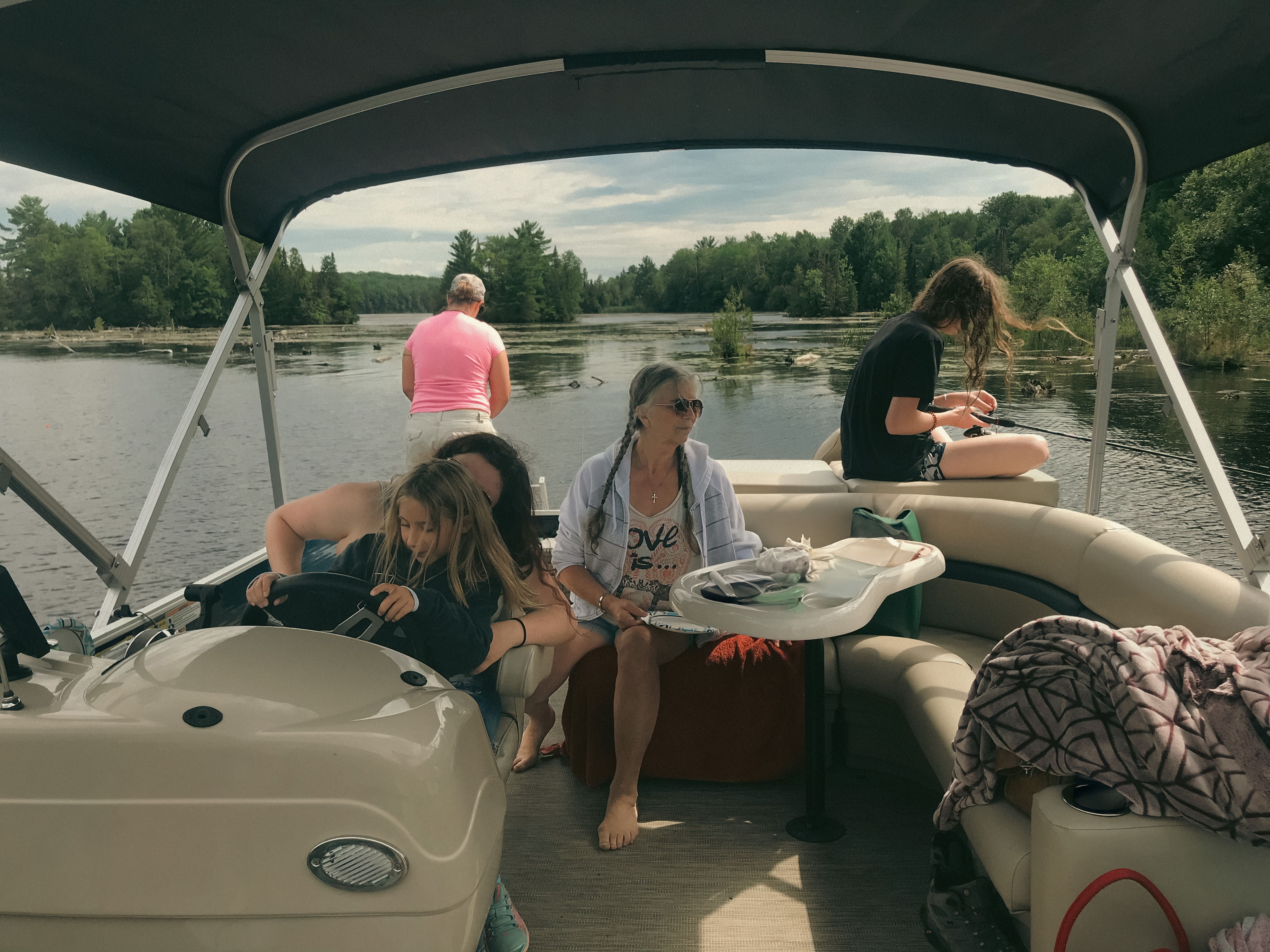 pontoon boat