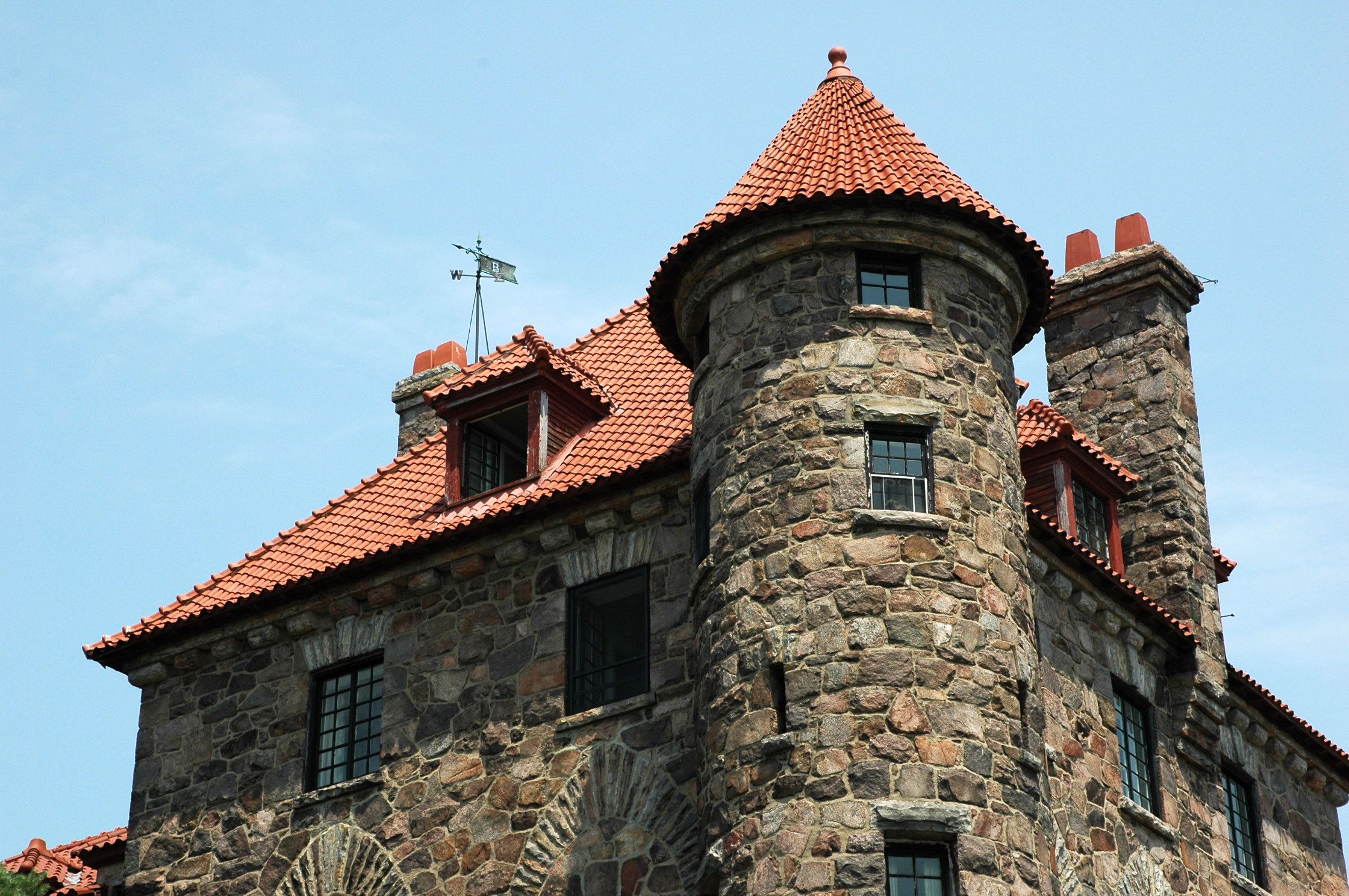 Singer Castle on Dark Island