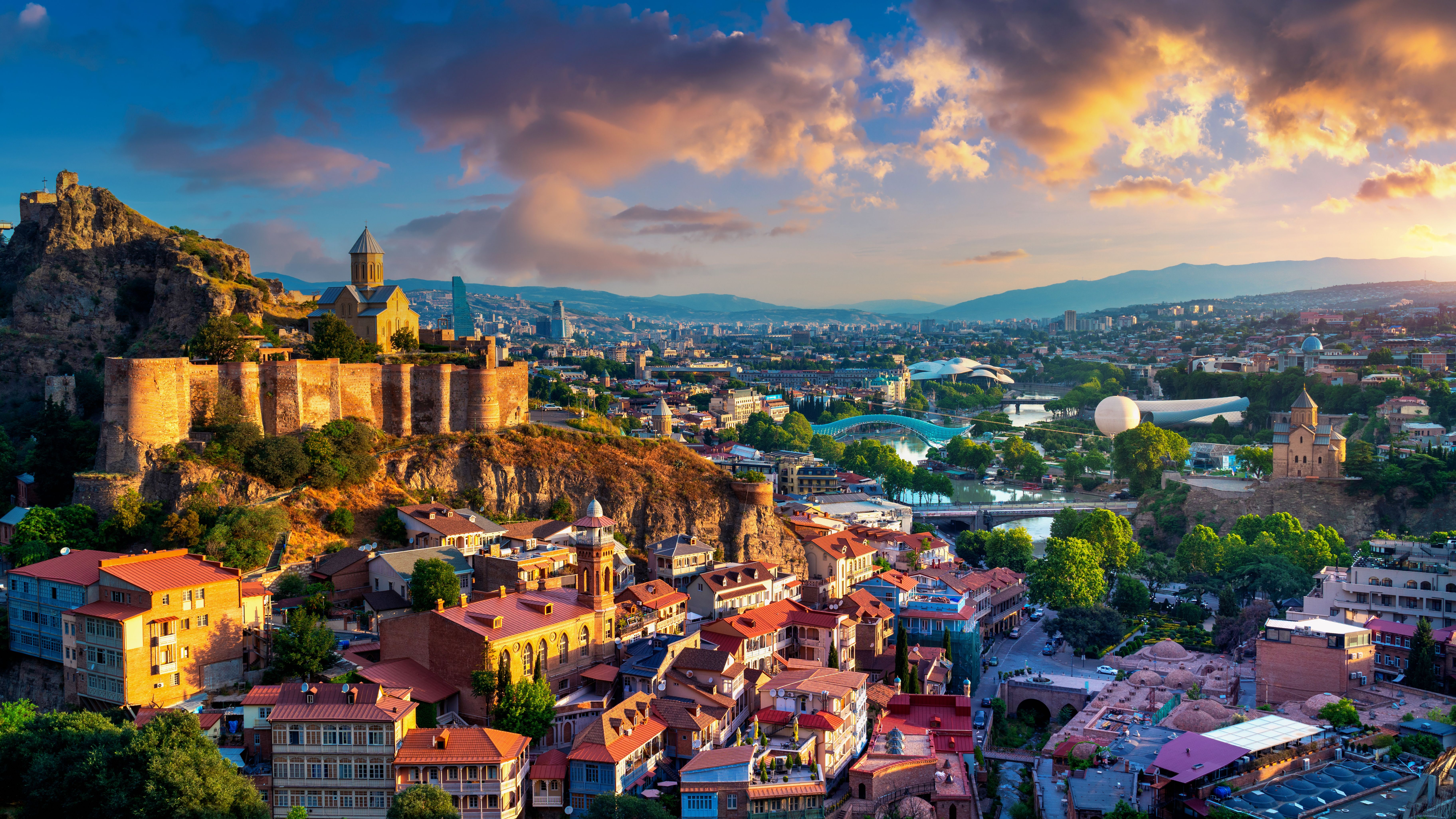 tbilisi skyline