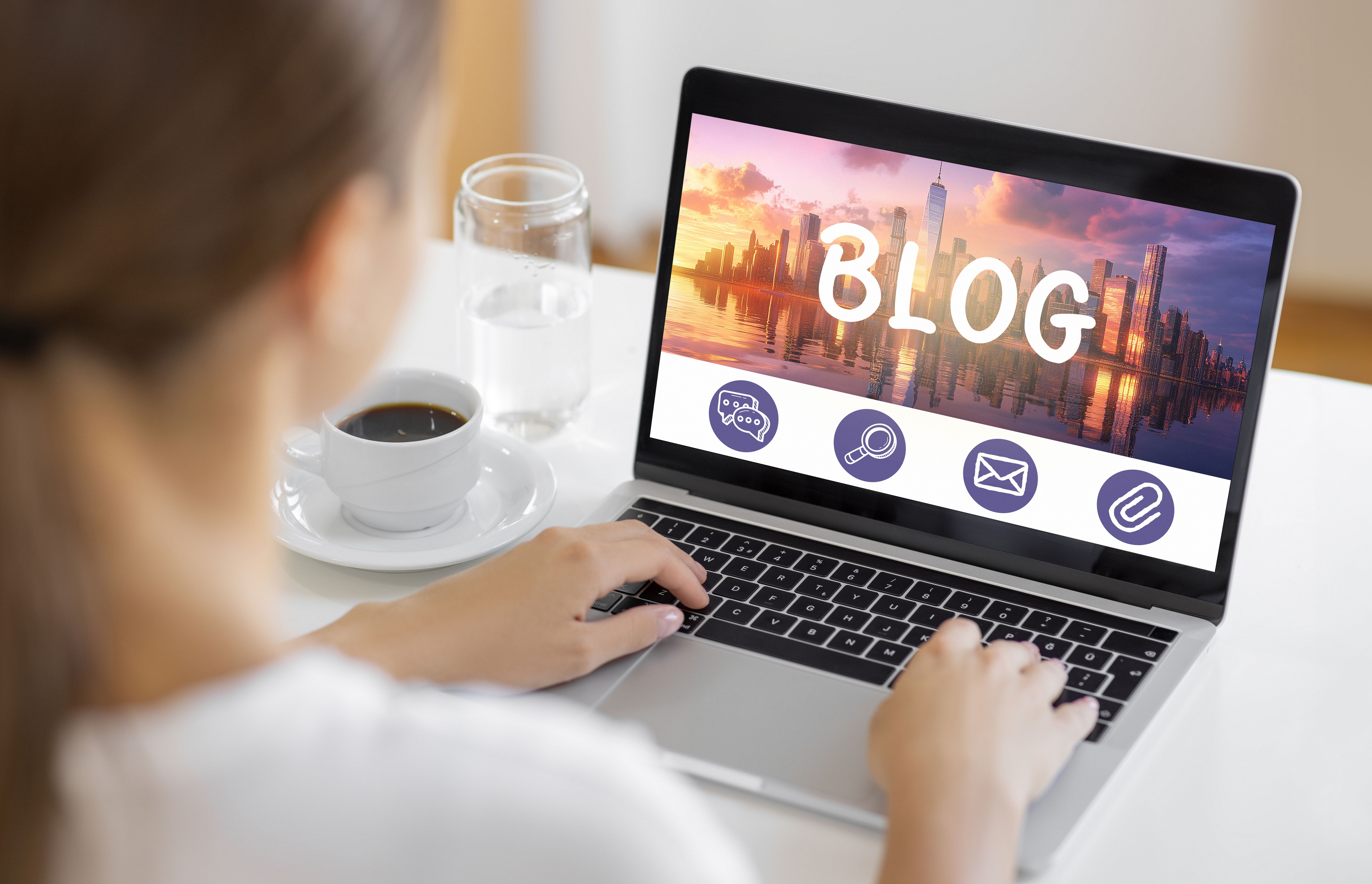 reading blogs