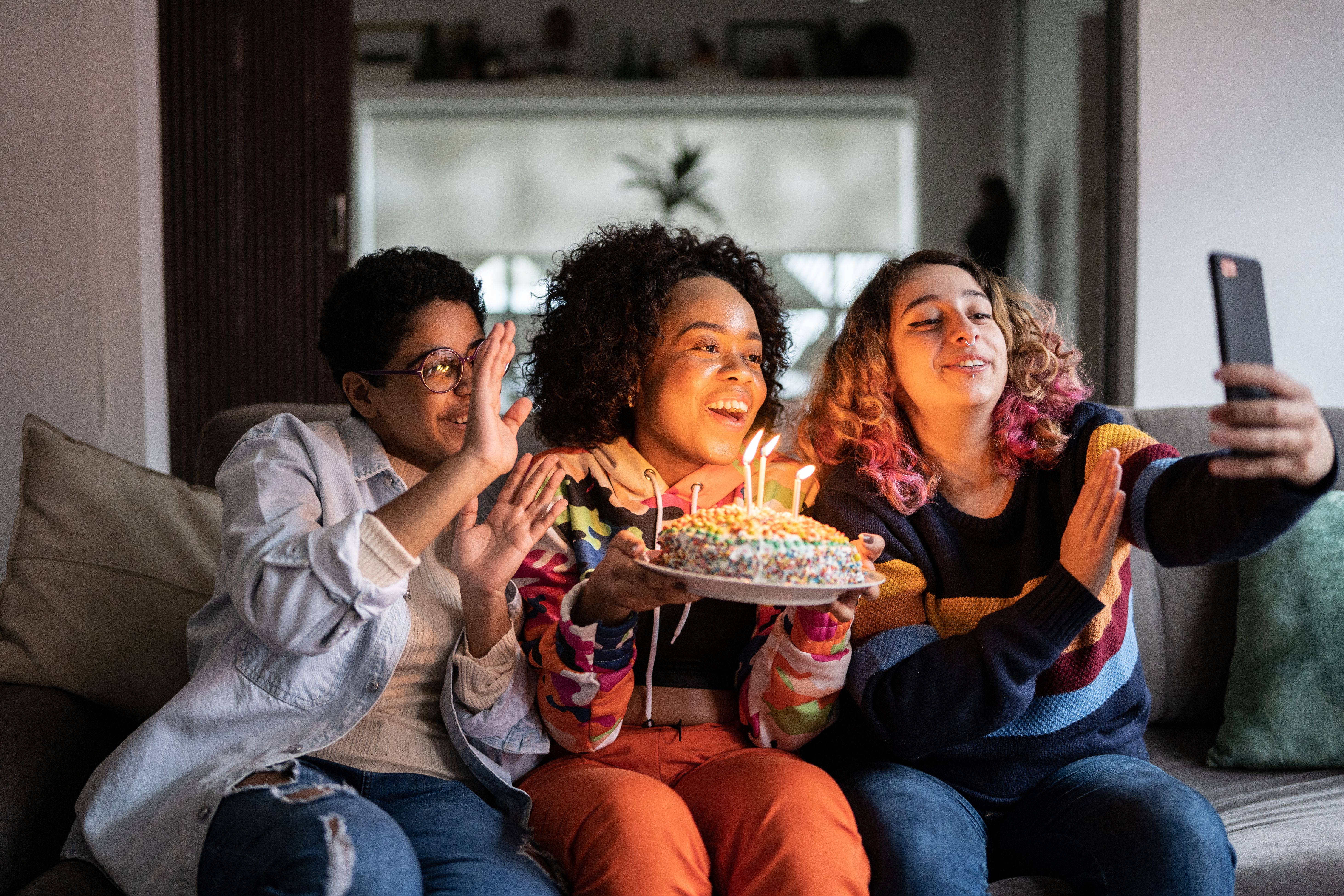 birthday party sharing