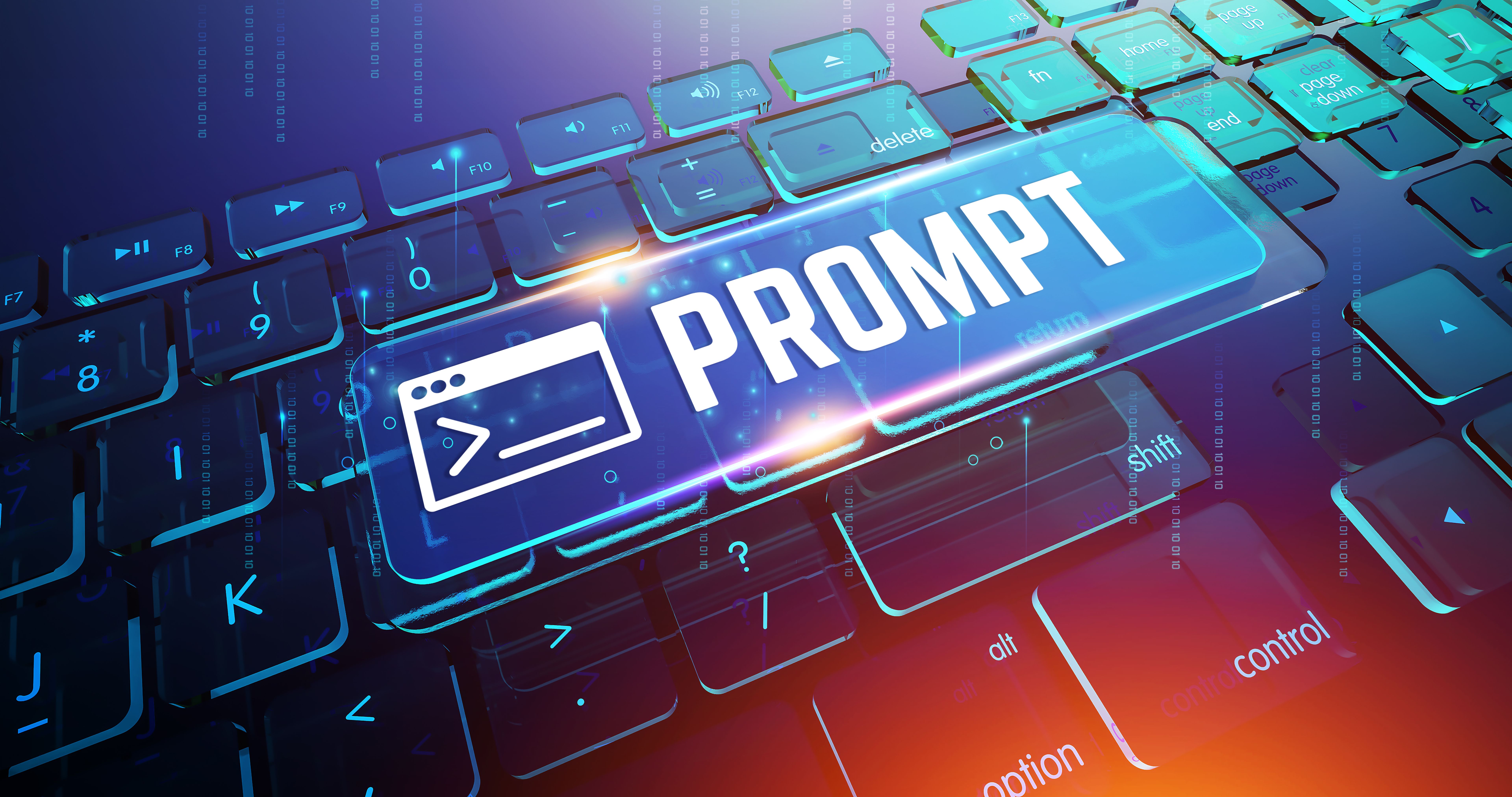 Prompt Button on Computer Keyboard