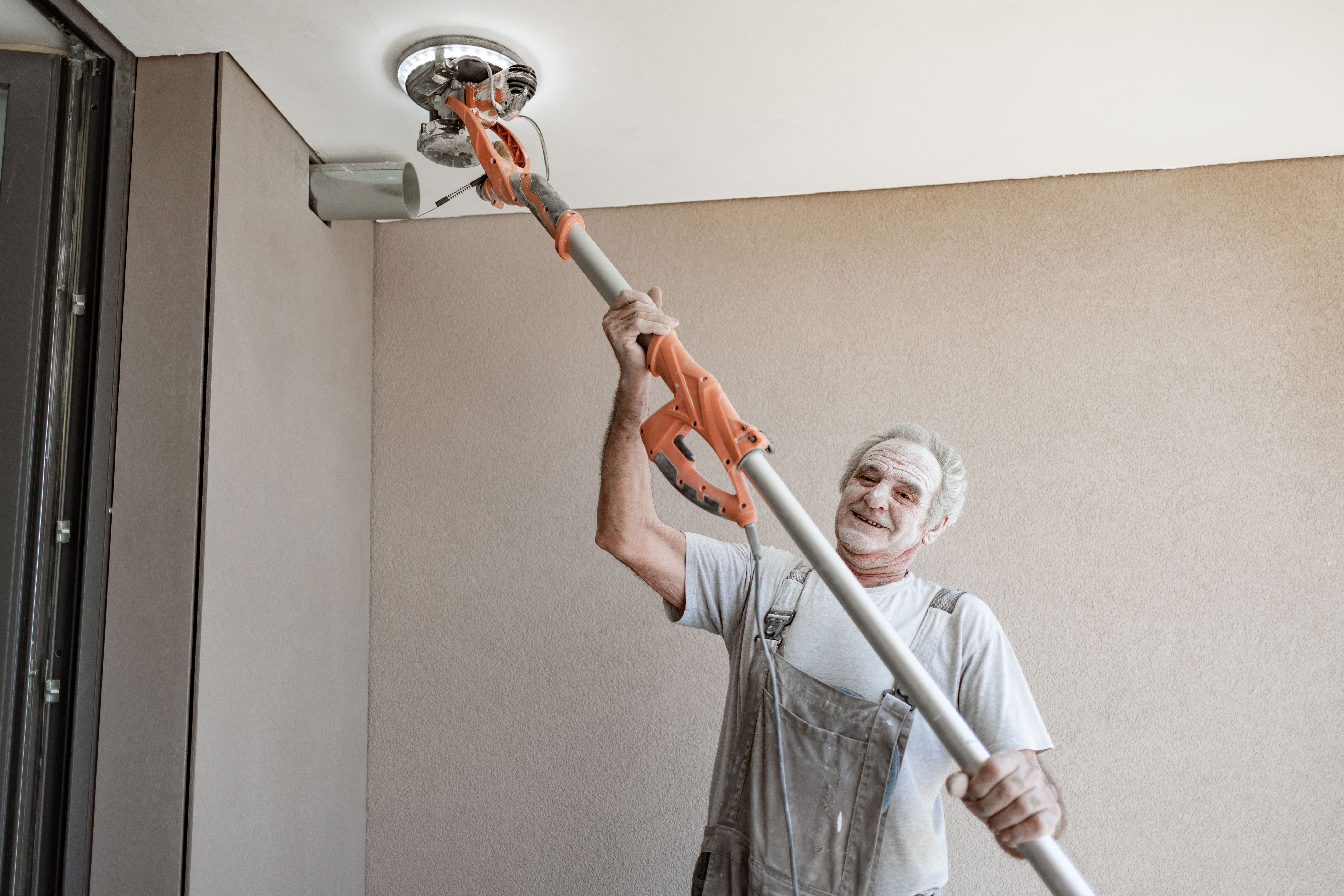 ceiling texture removal