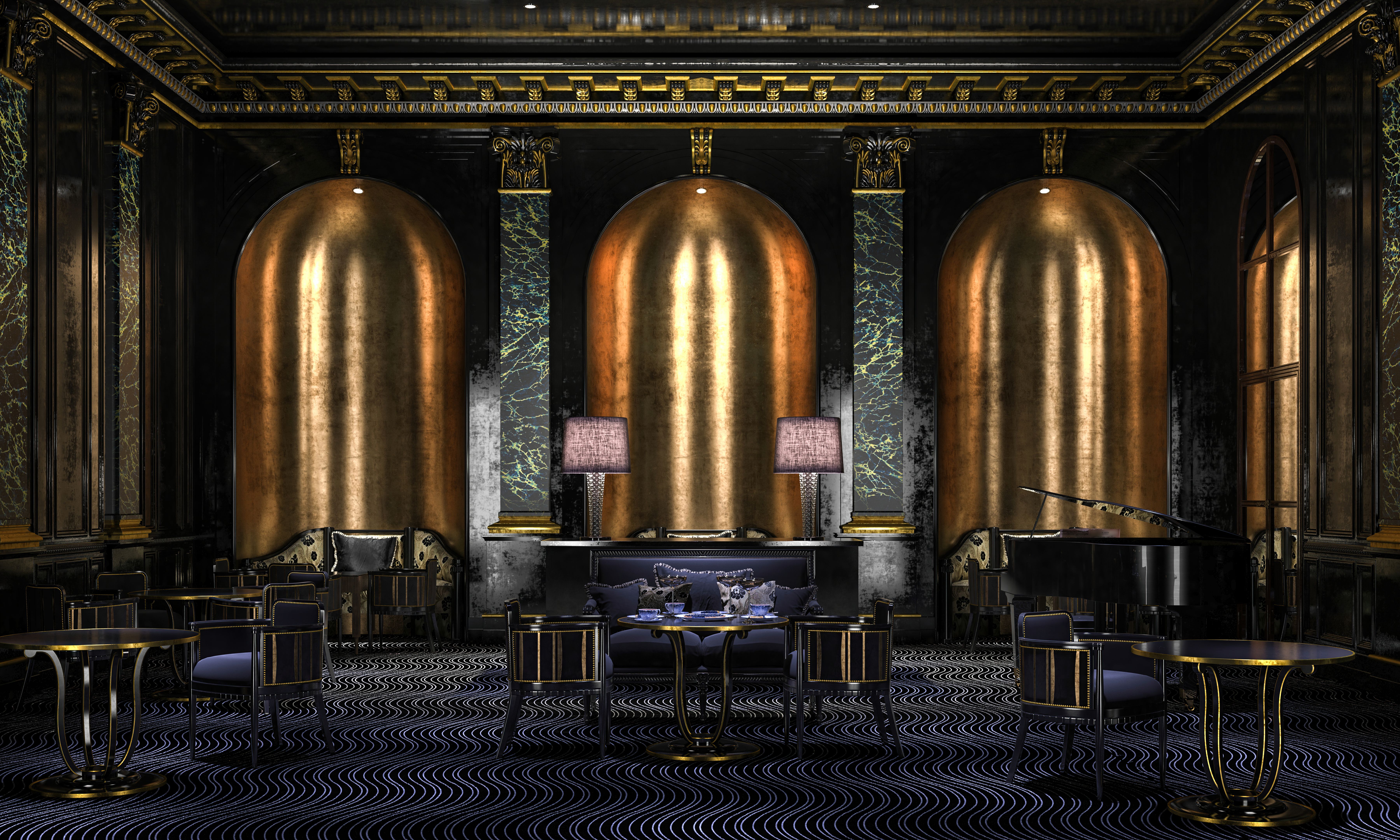 luxury hotel interior