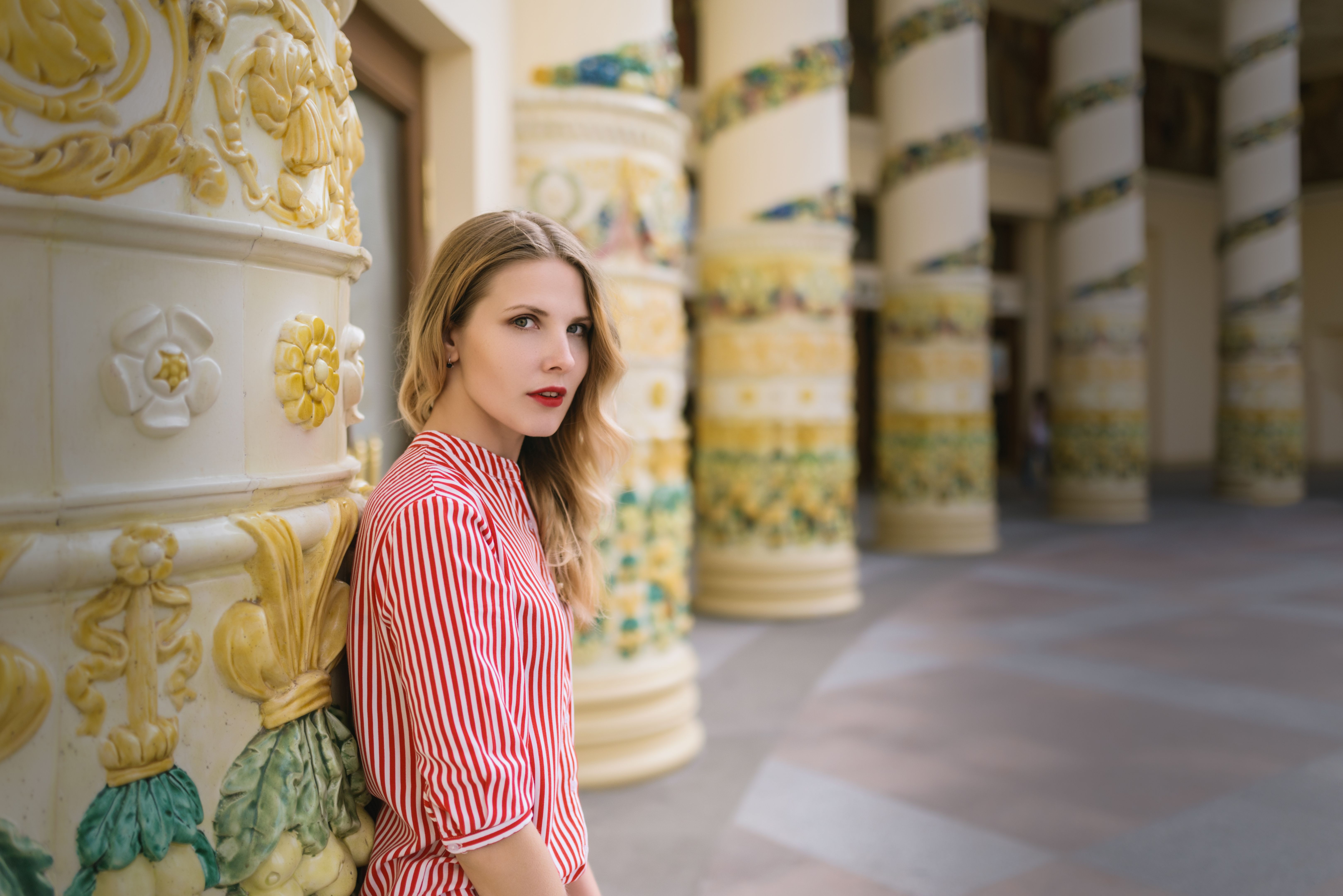 Portrait of beautiful young woman. Portrait of beautiful young woman.