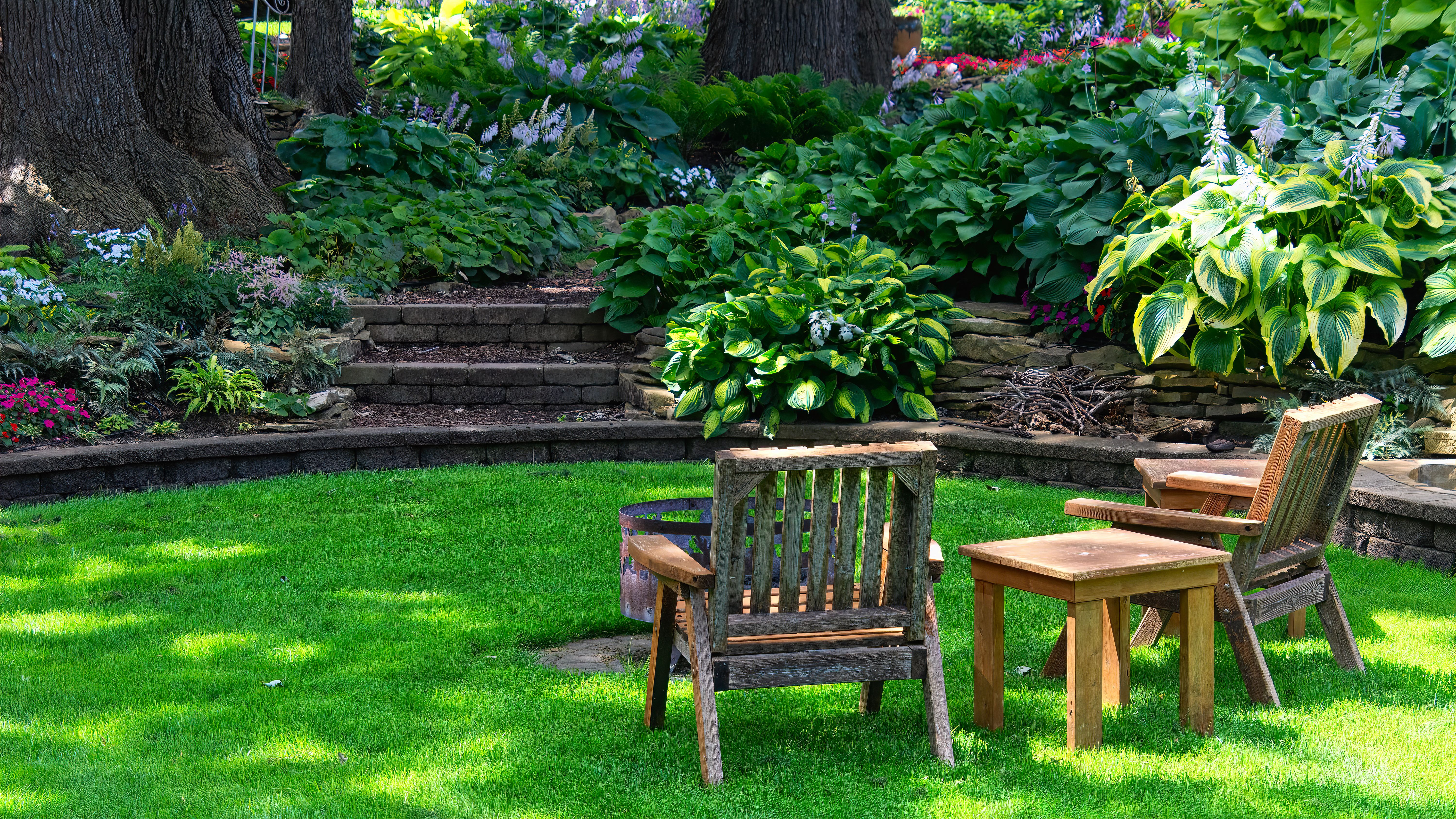 peaceful garden retreat