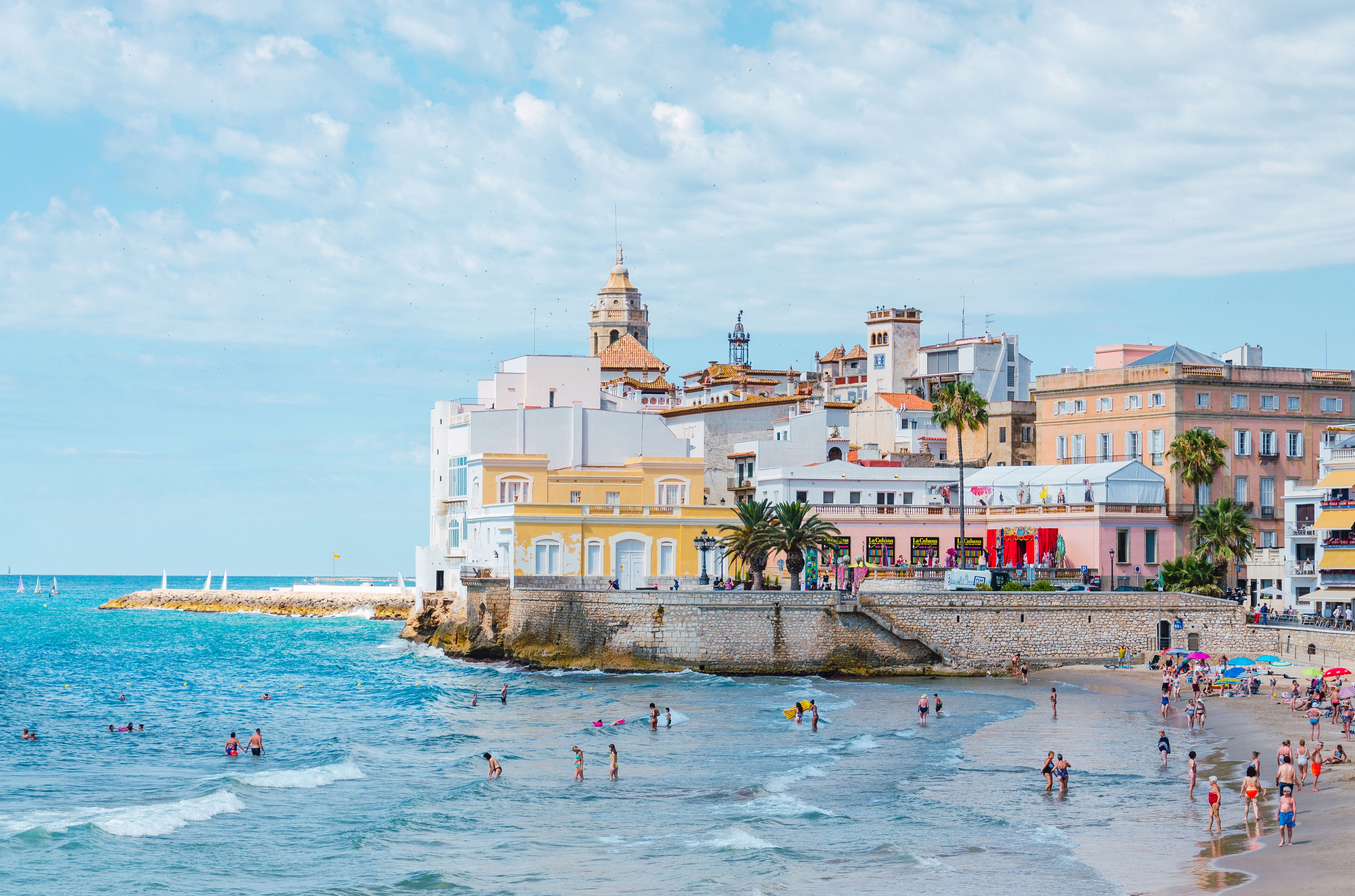 sitges coast