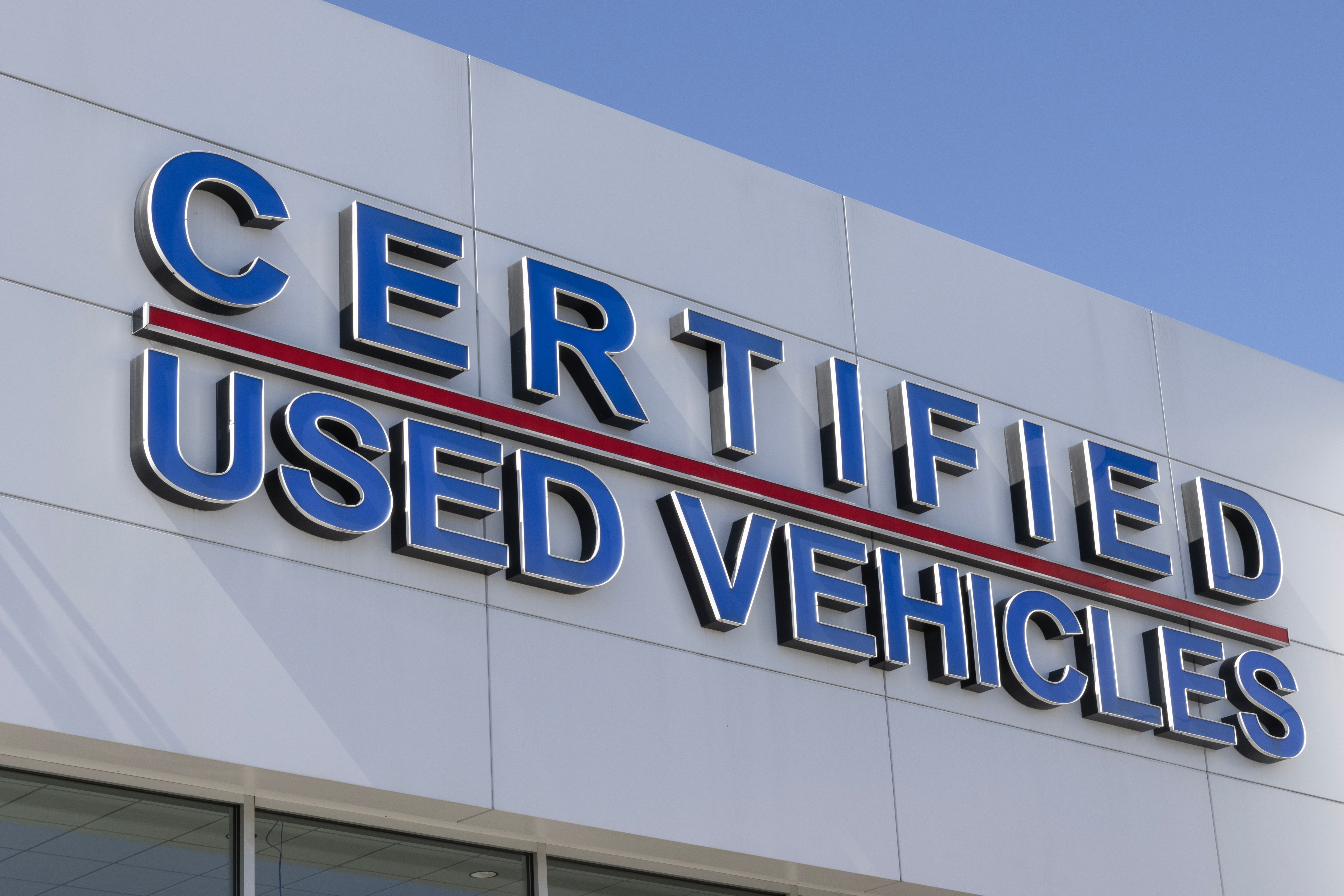 certified used car