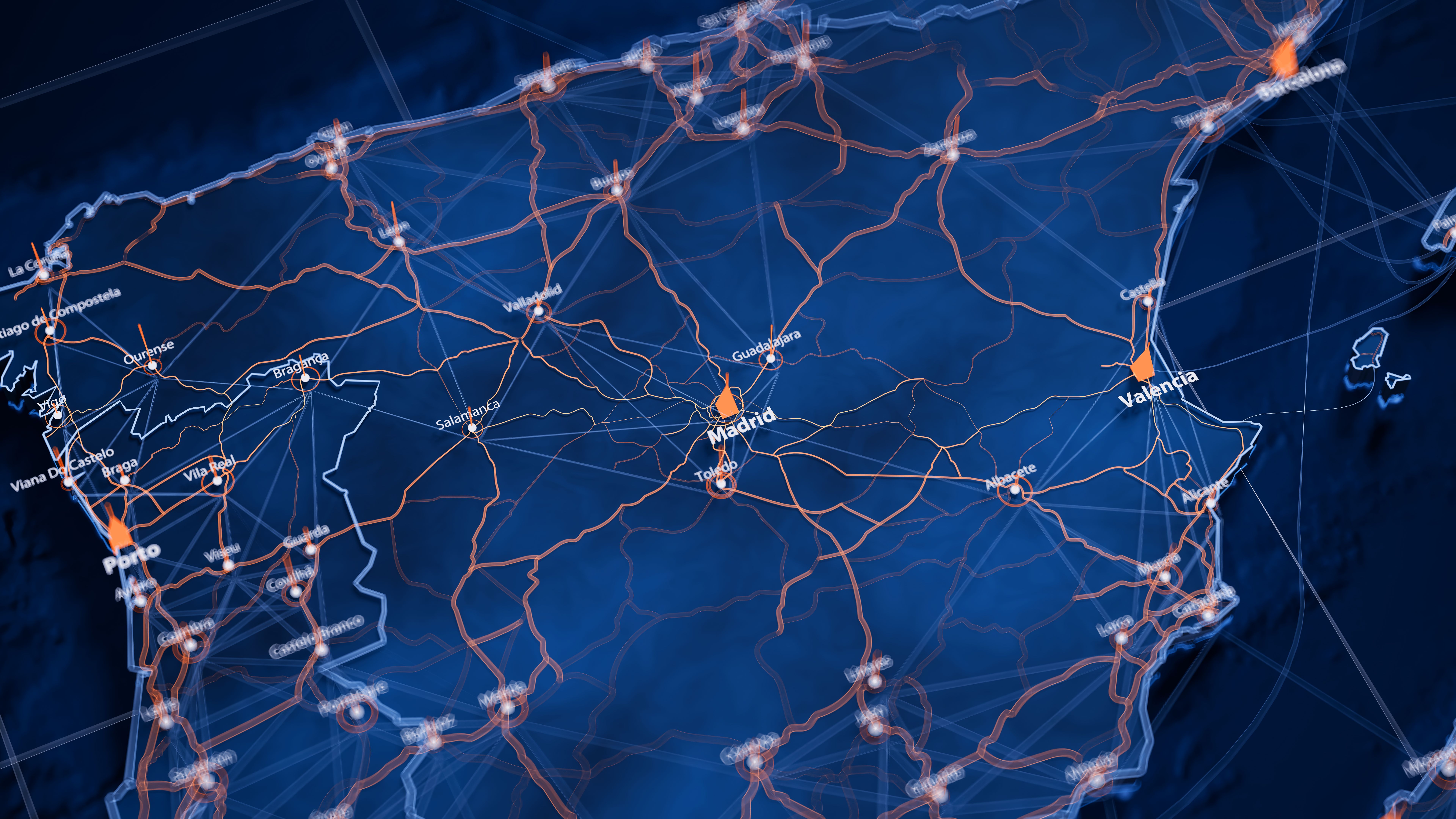 network coverage Madrid