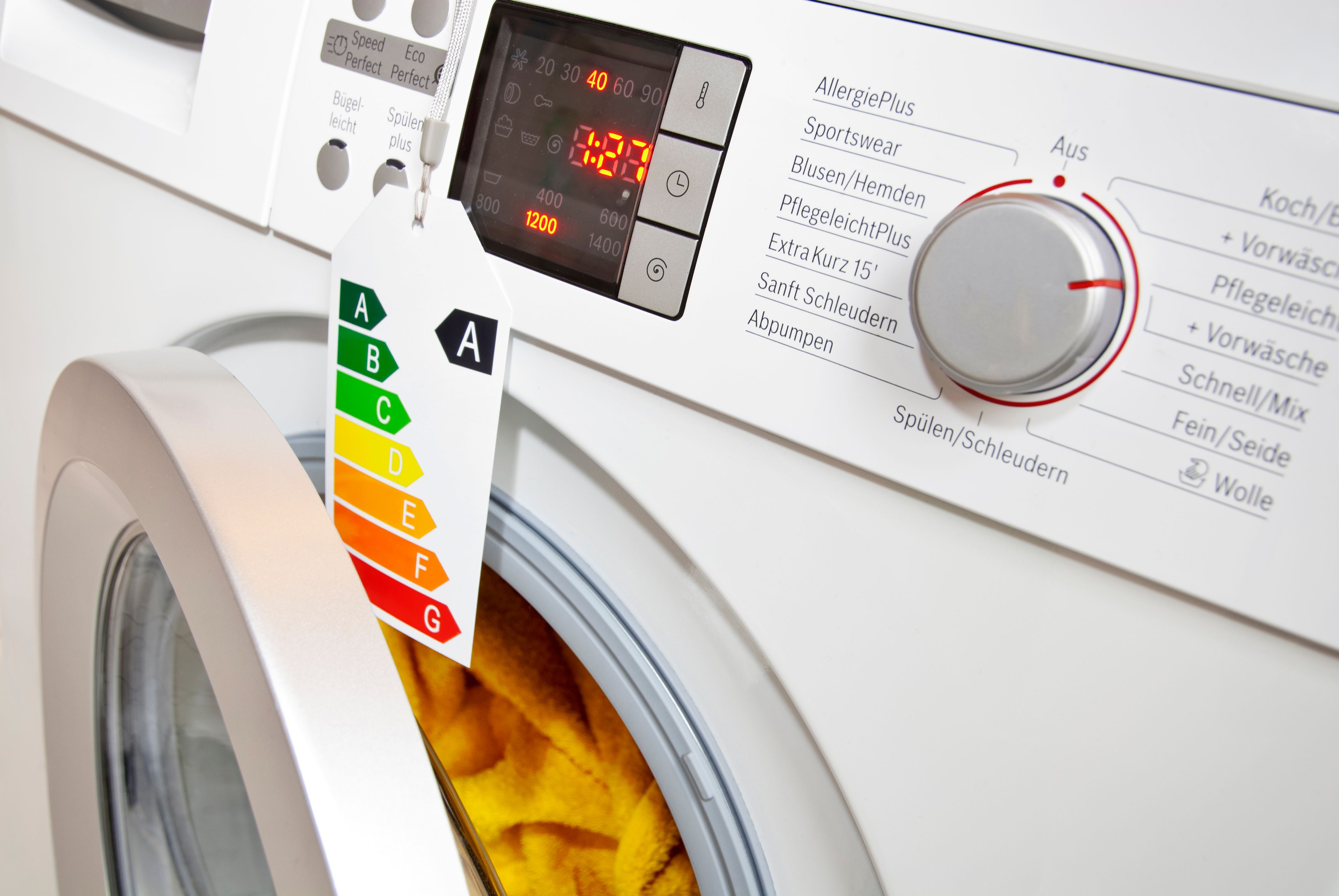 energy efficient washing machine