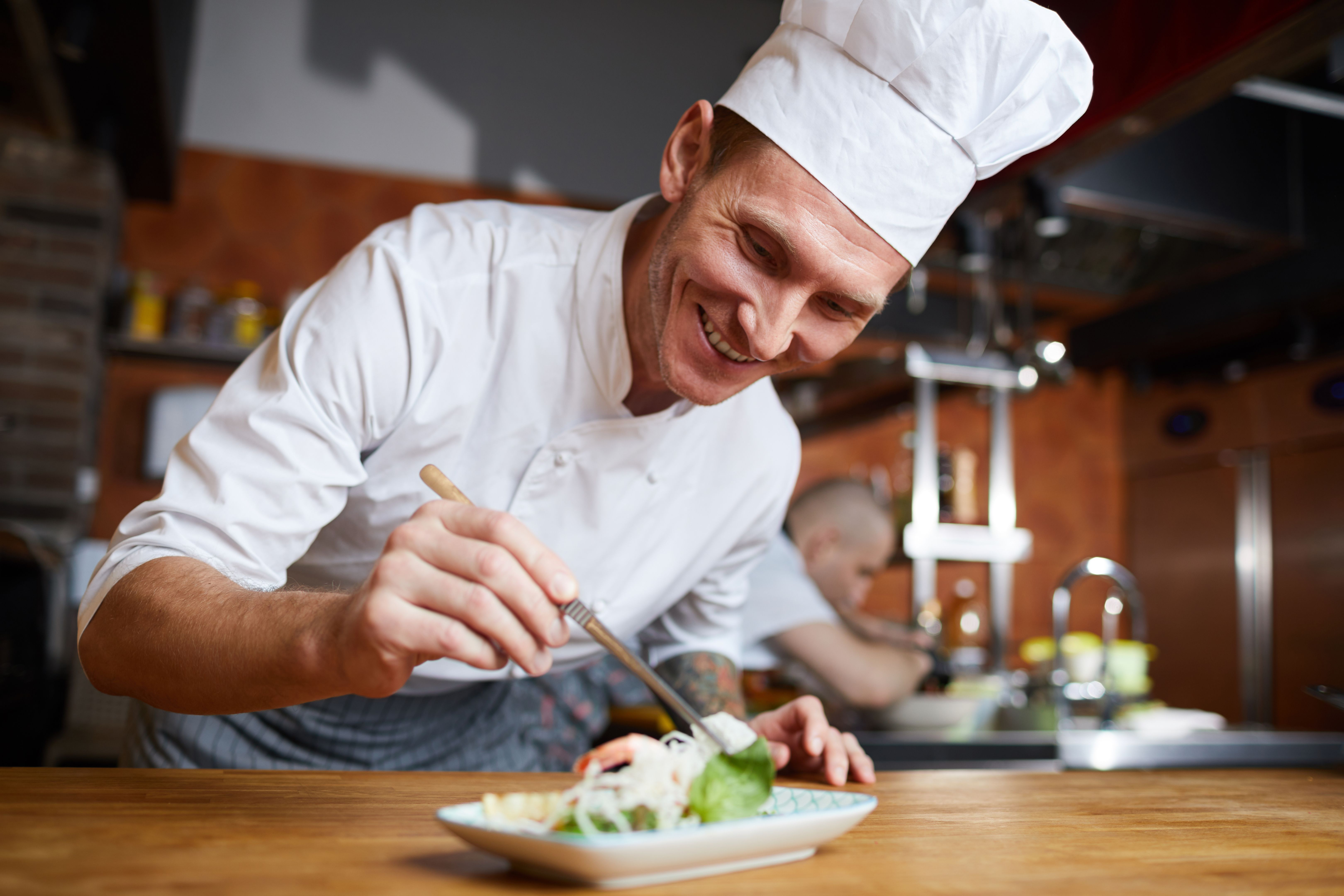 chef plating