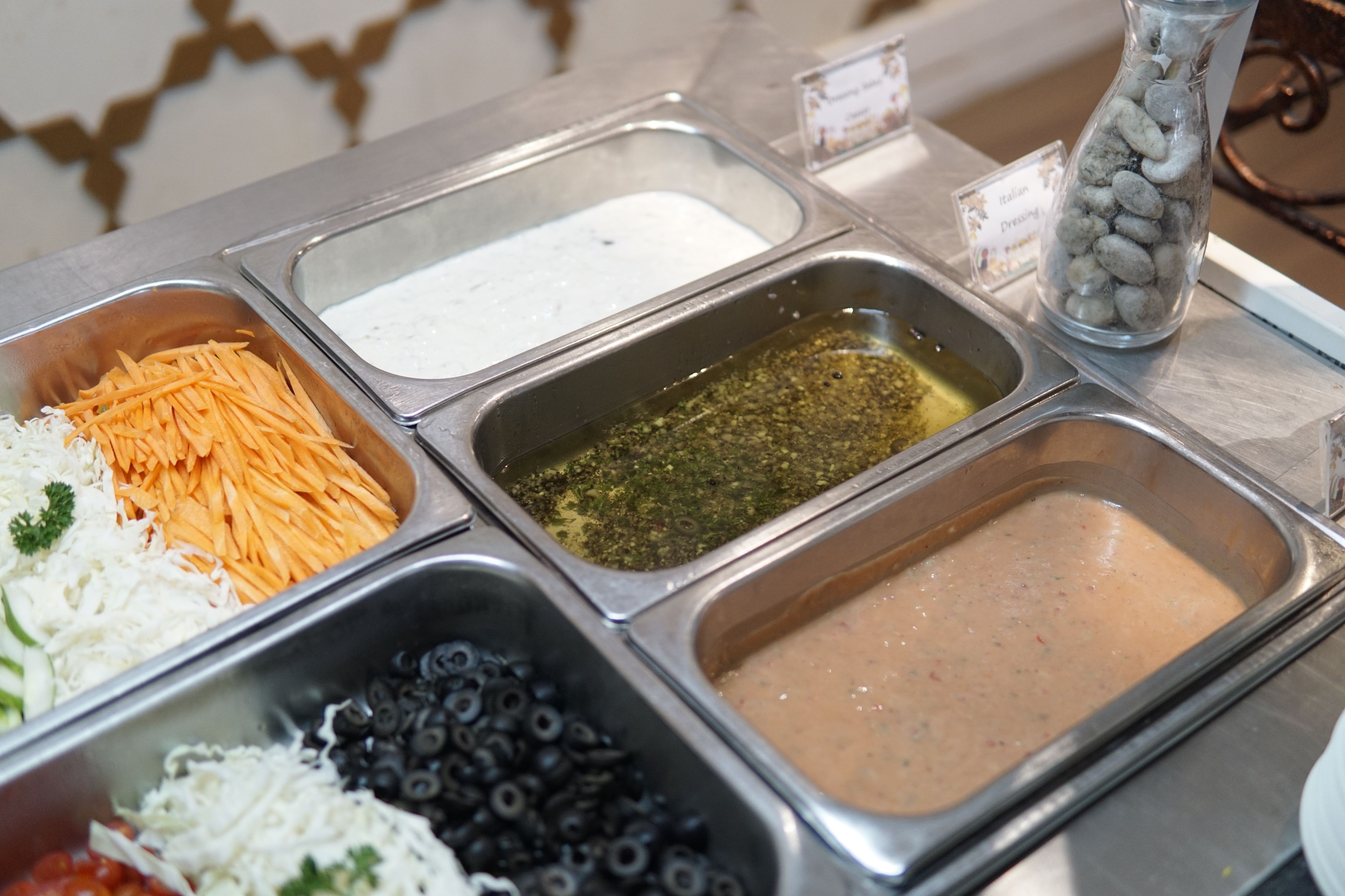 interactive food station