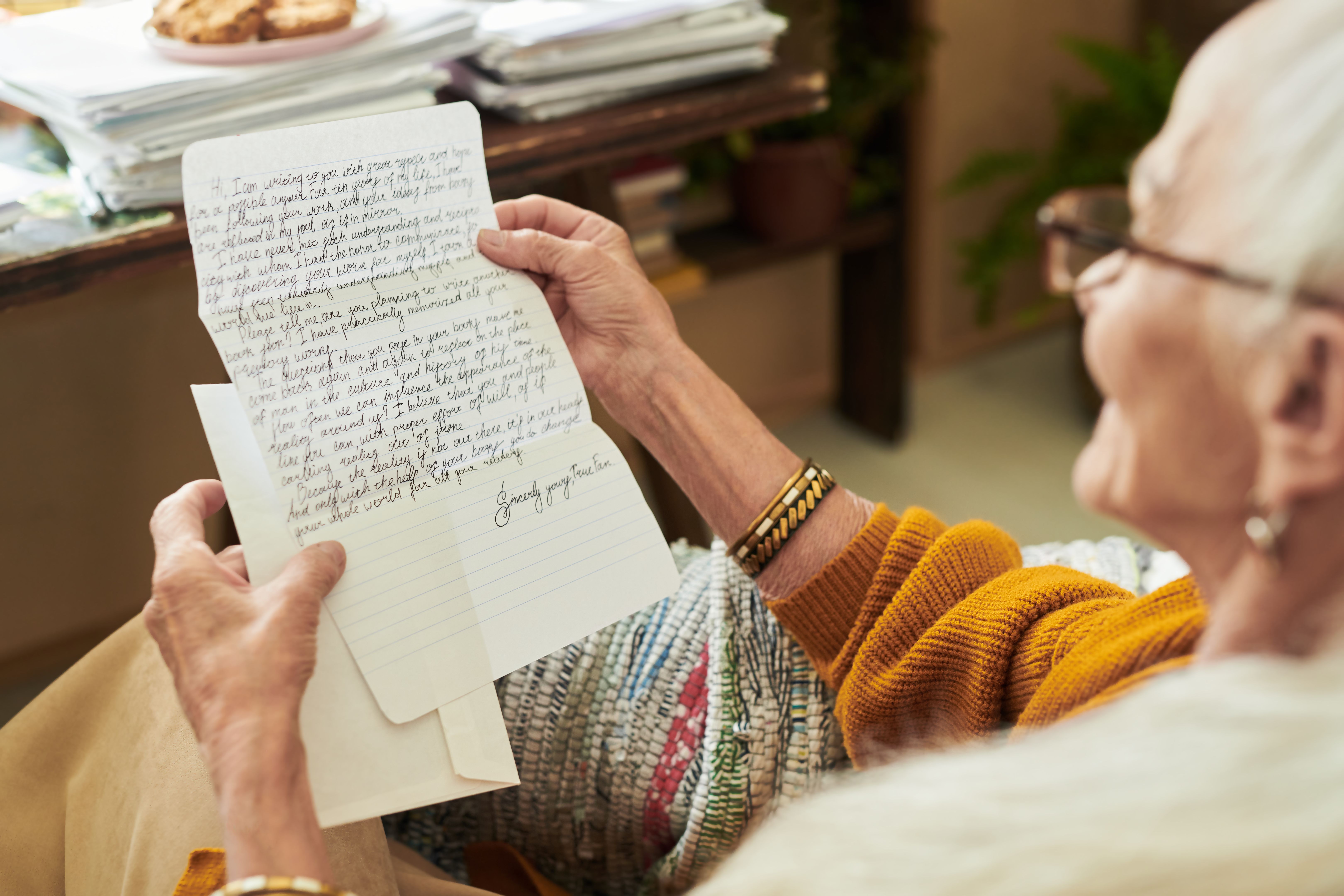 handwritten note