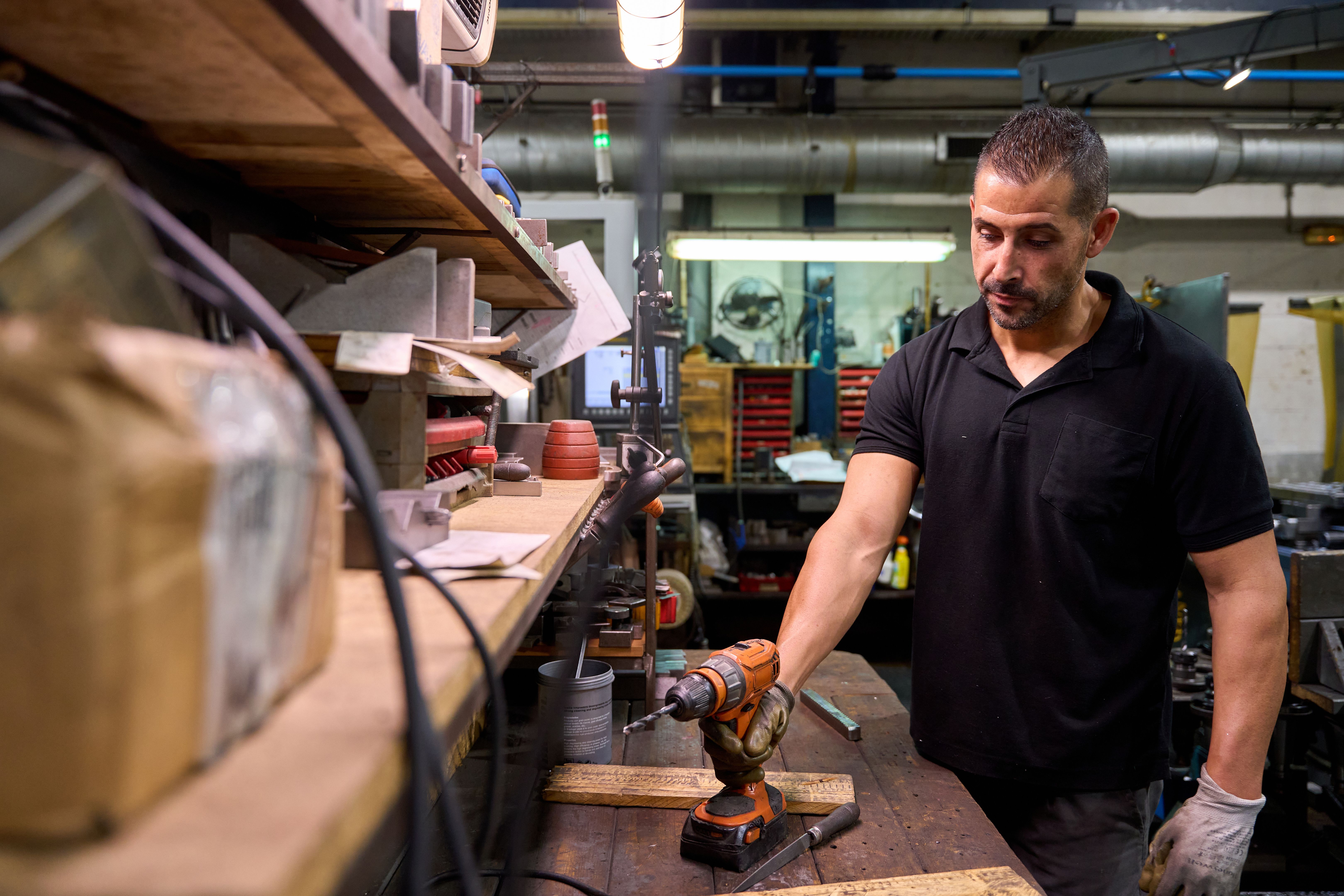 power tools workshop