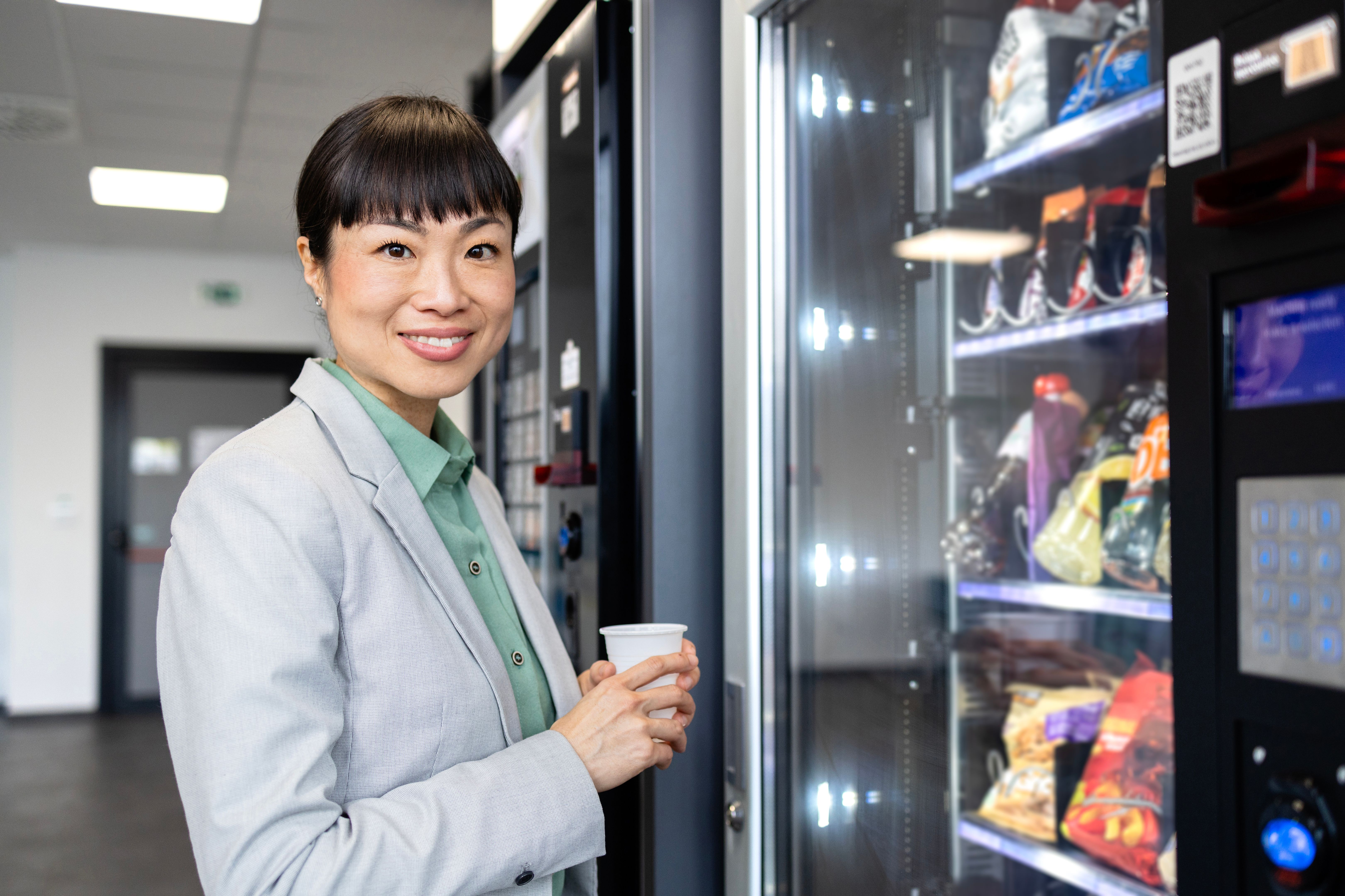 diverse vending machine products